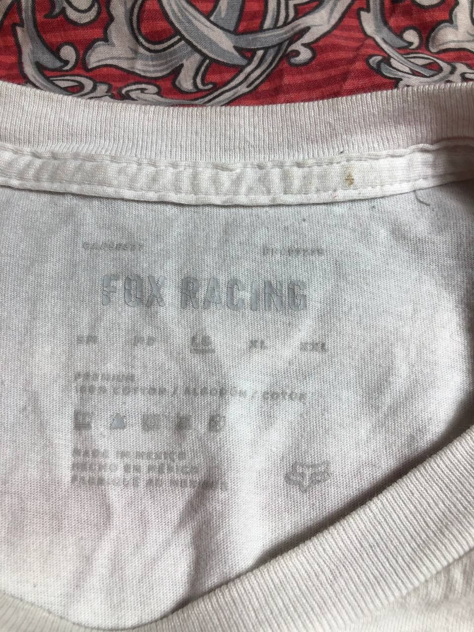 Affliction × Fox Racing × Japanese Brand Y2K Affliction Style All Over Print T Shirt Tee Tapout Japan Size US L / EU 52-54 / 3 - 8 Thumbnail