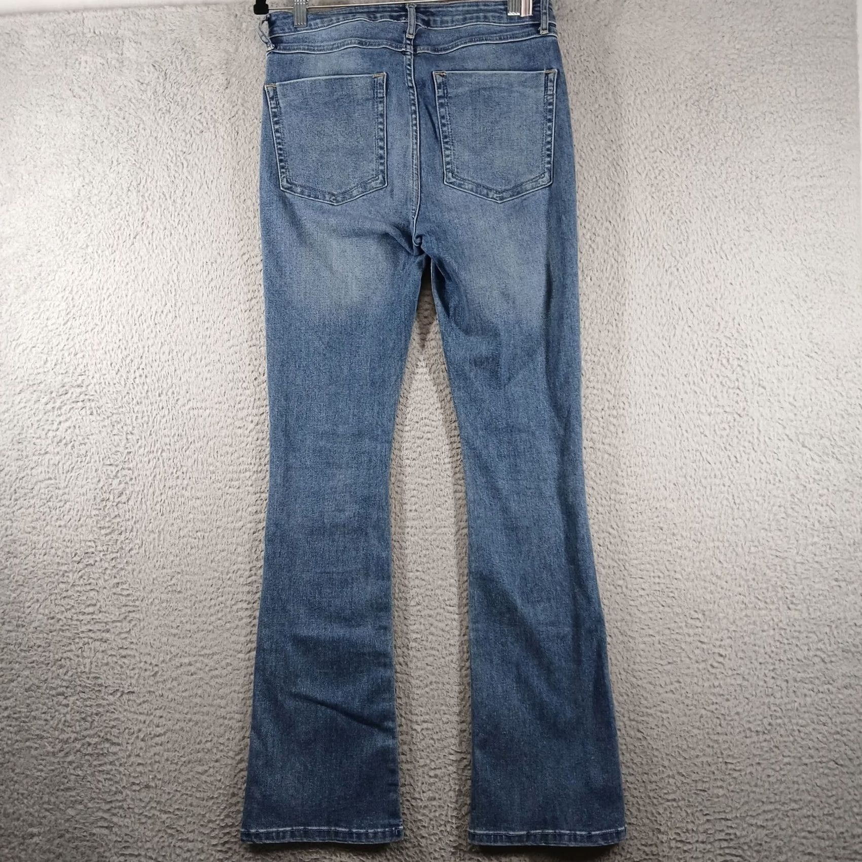 Vintage Morrison Jeans Bootcut Medium Wash High Rise 29 32in Inseam 5-Pocket Denim Women Boys? Size 29" - 3 Thumbnail