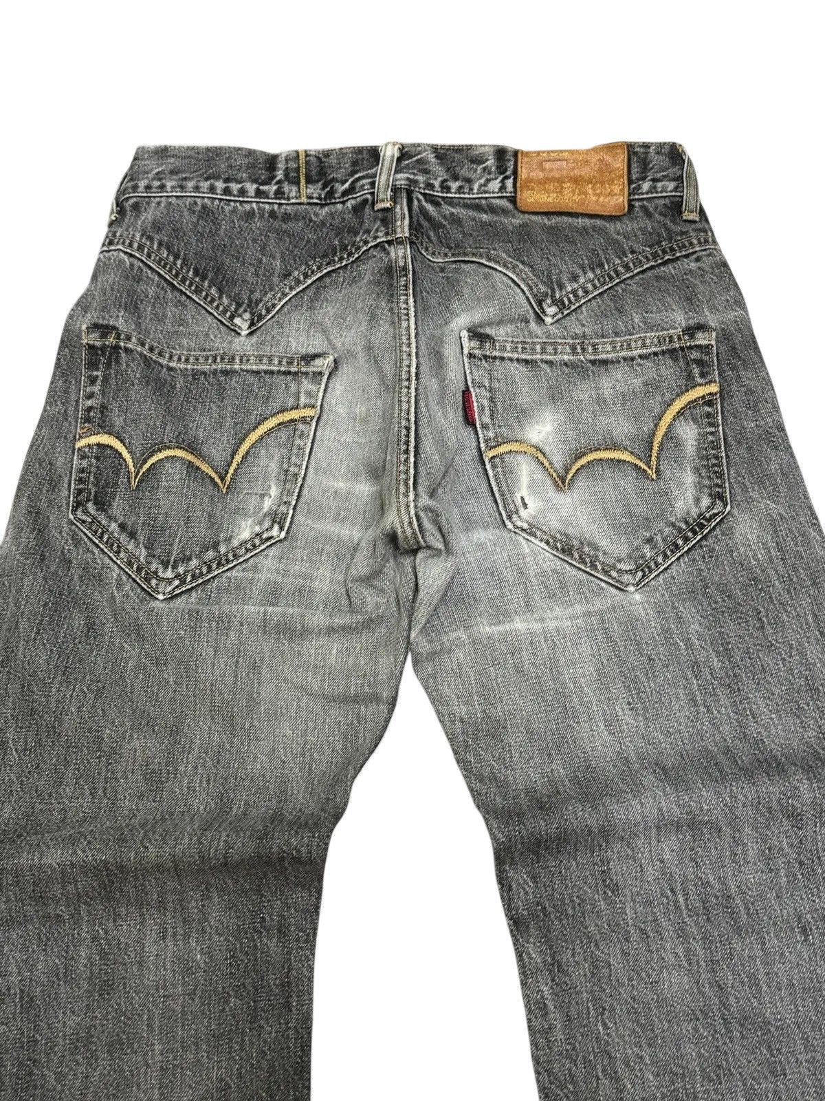 Edwin Distress Edwin 503 Rusty W Stitch Stone Wash Japanese Denim Size US 32 / EU 48 - 7 Thumbnail