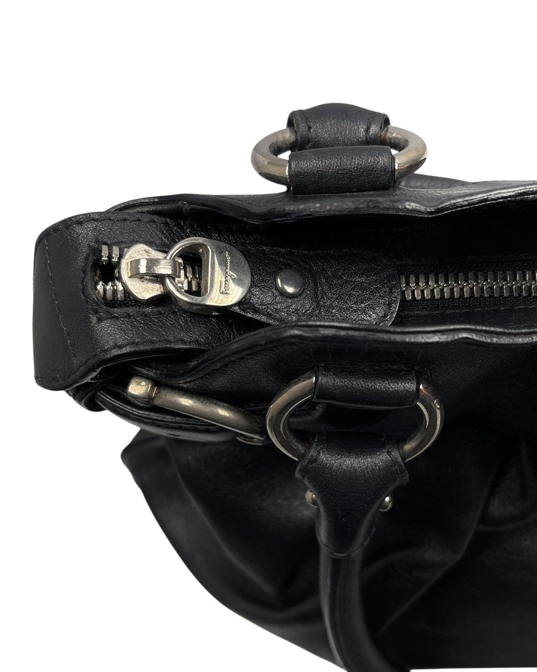 Salvatore Ferragamo Salvatore Ferragamo Gancini Handbag Size ONE SIZE - 8 Thumbnail