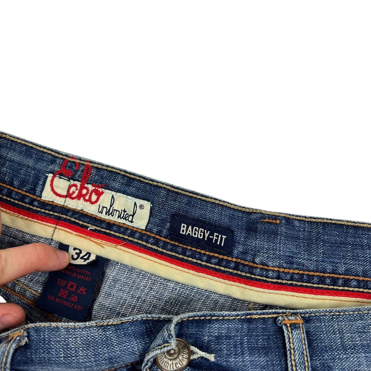 Ecko Unltd. Vintage Ecko Unltd Embroidered Denim Shorts / Jorts Waist 36 Size US 36 / EU 52 - 7 Thumbnail