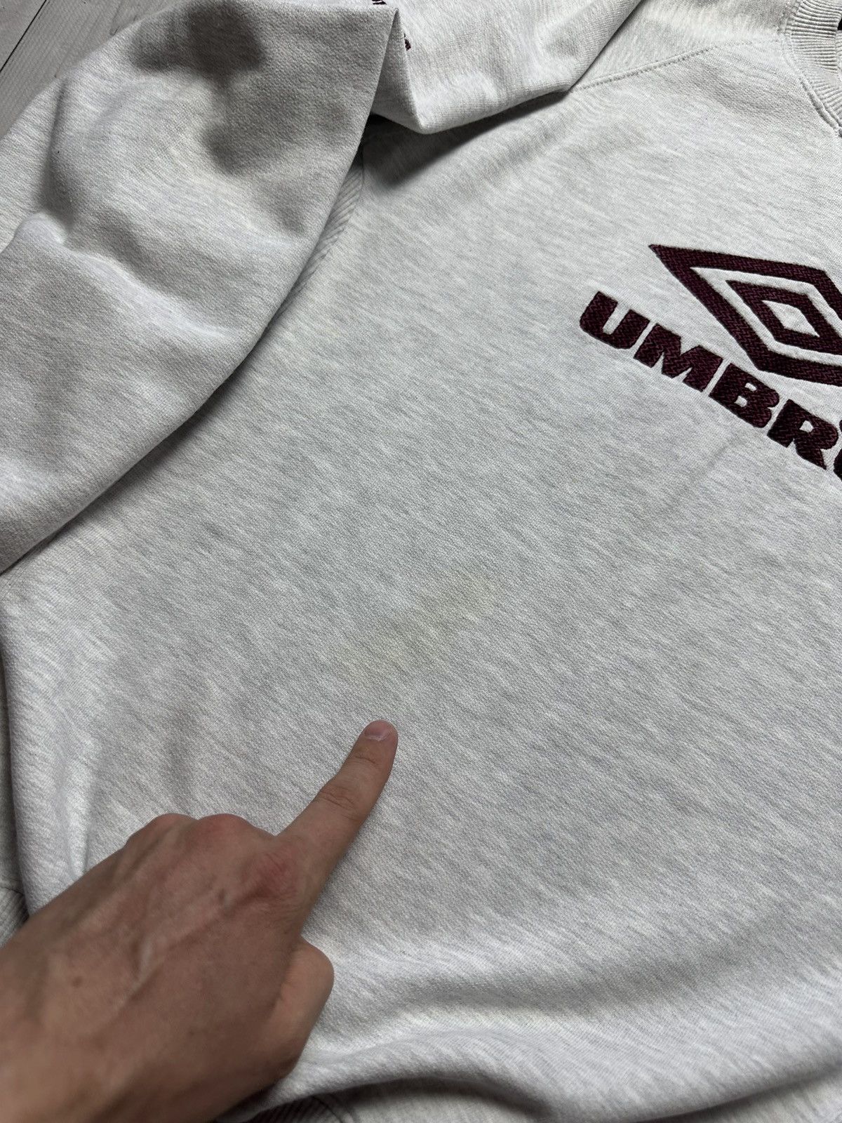 Umbro × Vintage Vintage Umbro pro training sweatshirt big logo rare size L Size US L / EU 52-54 / 3 - 5 Thumbnail