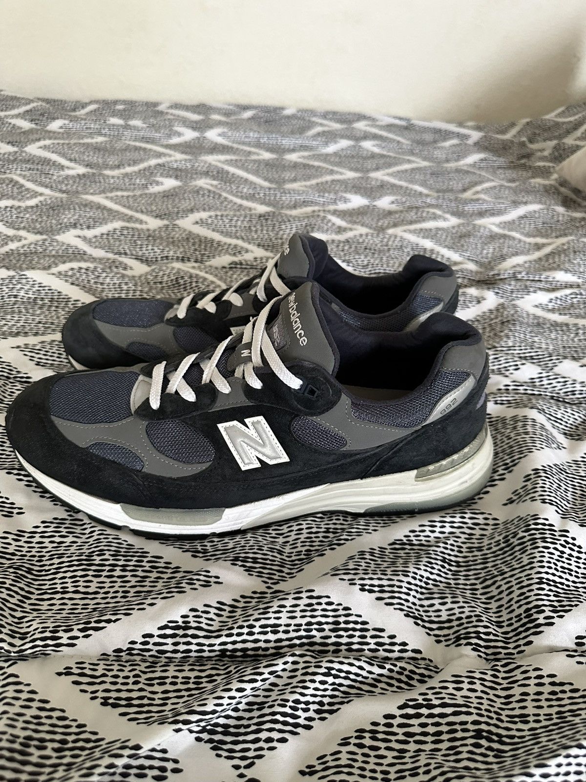 New Balance New balance 992 “Navy Grey” 2020 Size US 14 / EU 47 - 1 Thumbnail