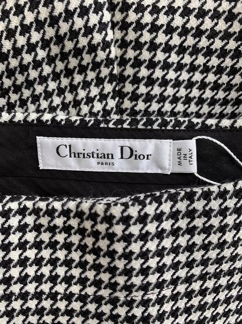 Dior Dior Checked wool skirts and trousers Size 25" / US 0 / IT 36 - 4 Thumbnail
