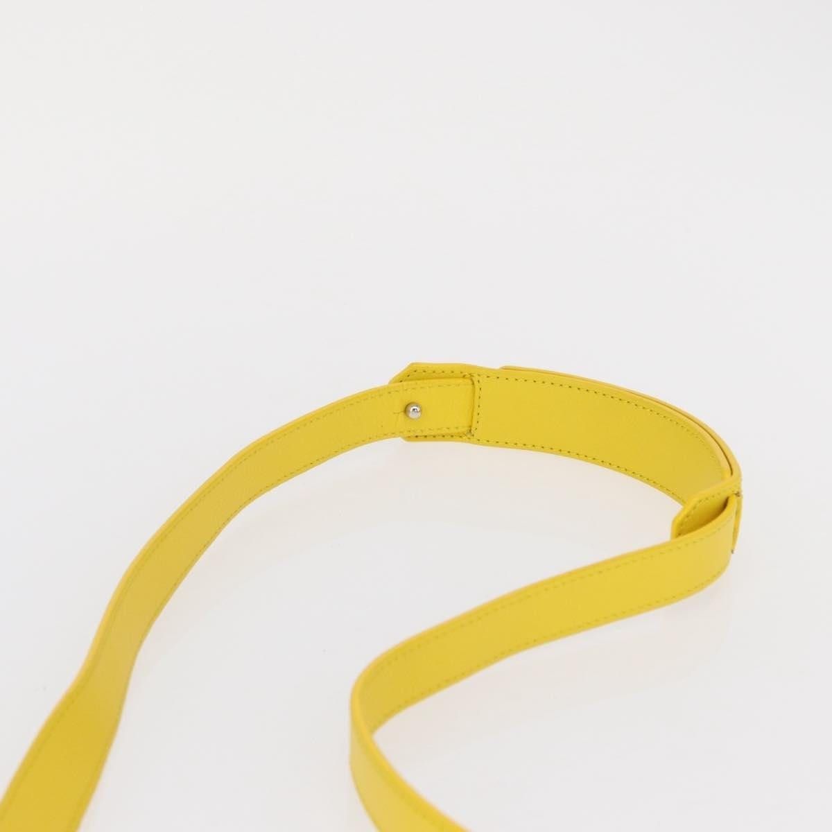 Loewe Loewe Leather Handbag Yellow Size ONE SIZE - 13 Thumbnail