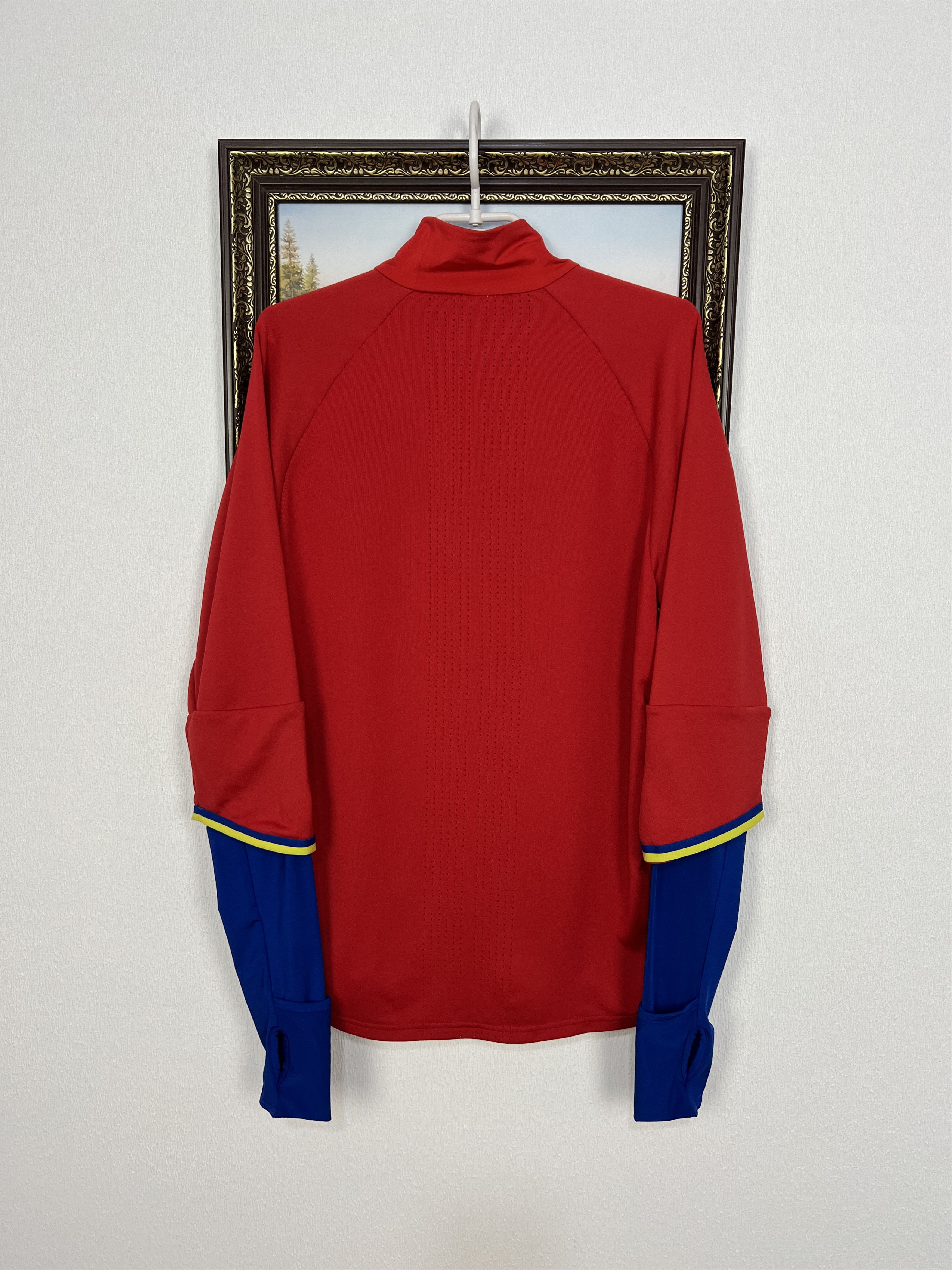 Adidas Adidas Spain Football Train Sweatshirt Soccer Track Top Size US M / EU 48-50 / 2 - 15 Thumbnail