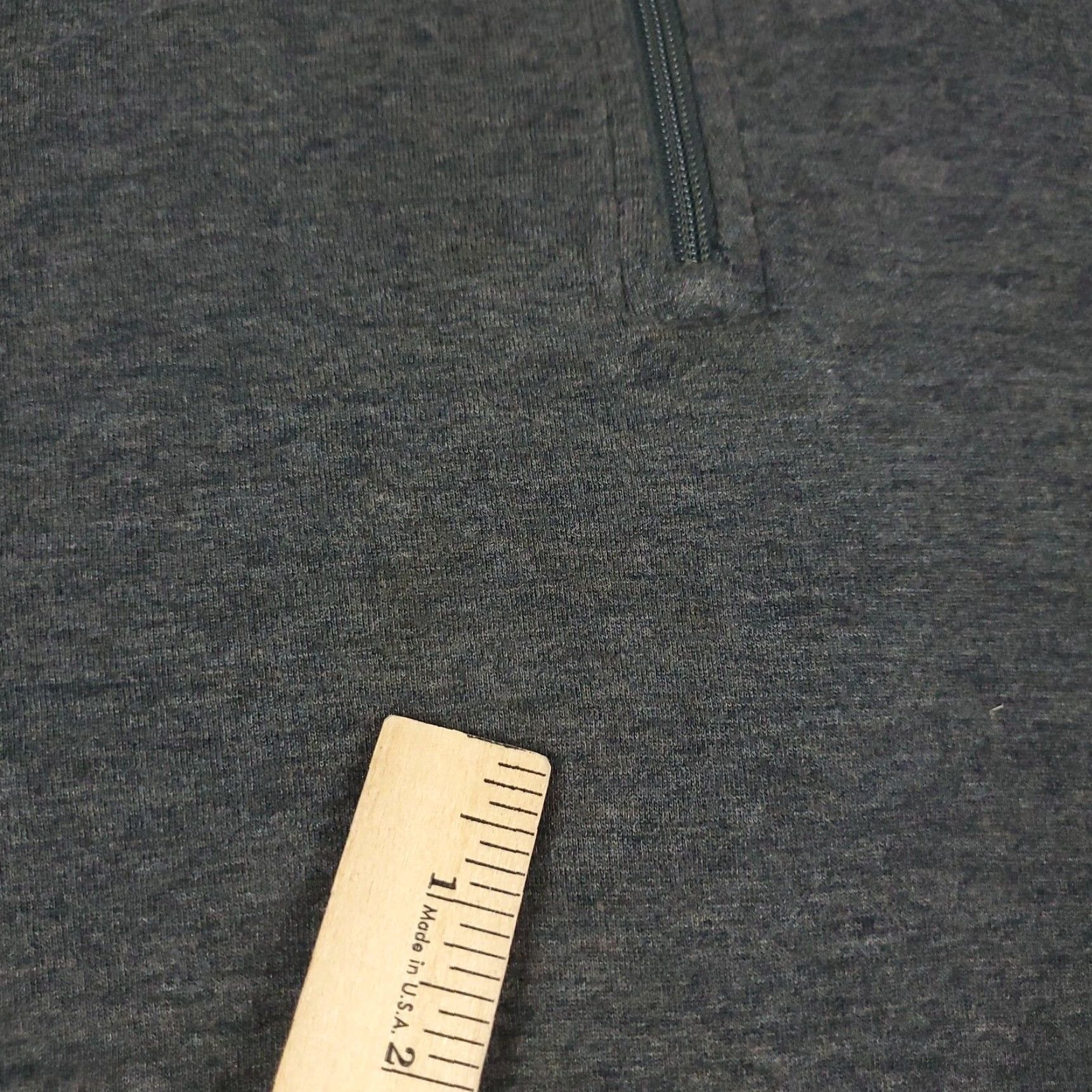 Polo Ralph Lauren Ralph Lauren Pullover Sweater Mens Large Gray 1/4 Zip Up Pony Logo Cotton Size US L / EU 52-54 / 3 - 6 Thumbnail