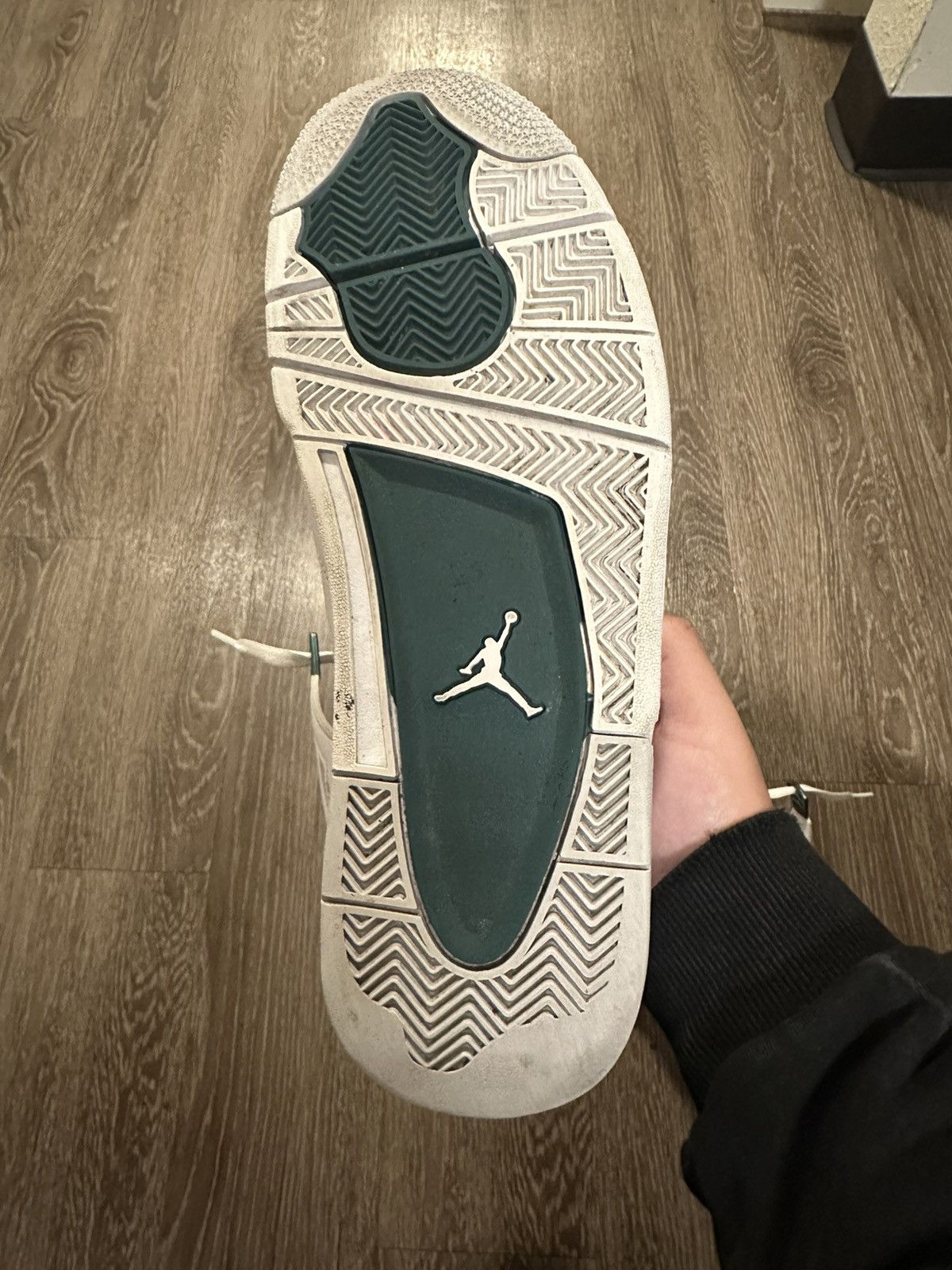 Jordan Brand Jordan 4 Oxidized Green Size US 12 / EU 45 - 7 Thumbnail