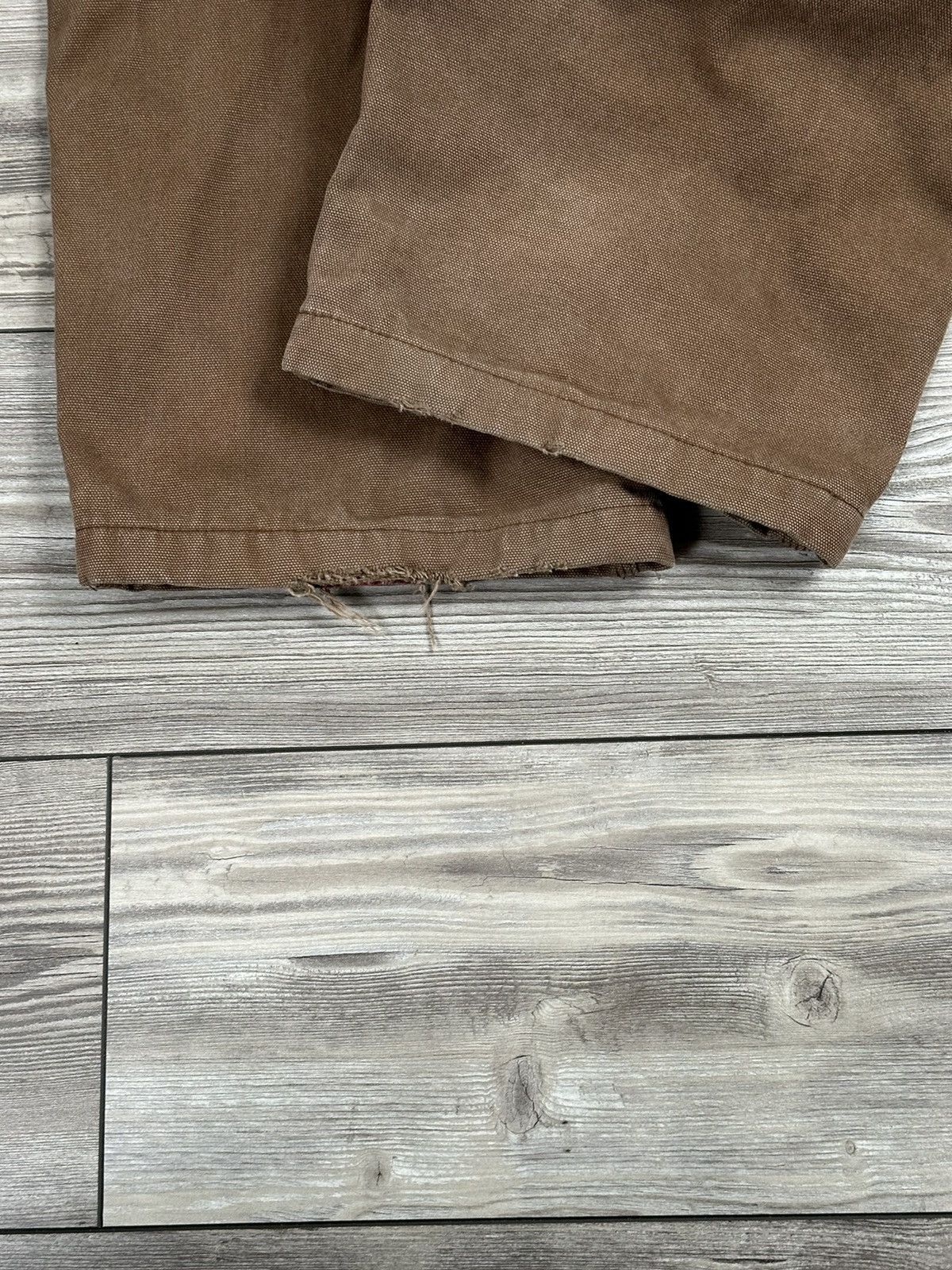 Dickies Vintage Dickies Double Knee Flannel Lined Carpenter Pants Size US 35 - 7 Thumbnail