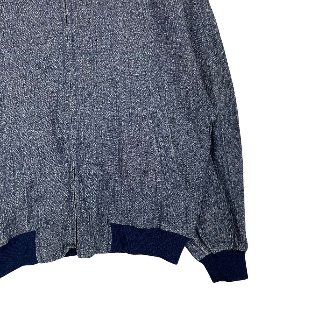 Designer × Japanese Brand × Yohji Yamamoto 💥90s GIRA POUR HOMME JAPAN LINEN BOMBER Size US M / EU 48-50 / 2 - 4 Thumbnail
