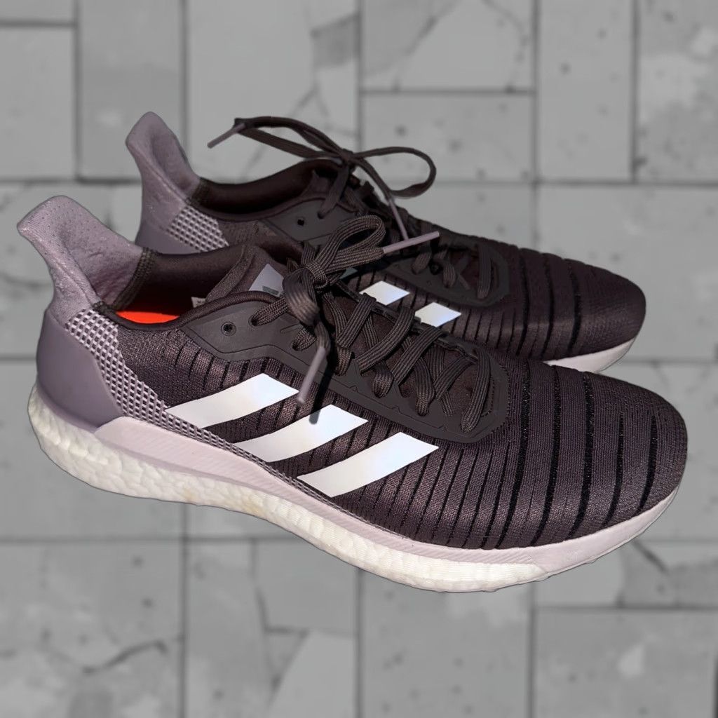 Adidas ADIDAS Solar Glide 19 Boost Sneakers Women Sz 9 Purple Athletic Running G28412 Size US 9 / IT 39 - 1 Thumbnail