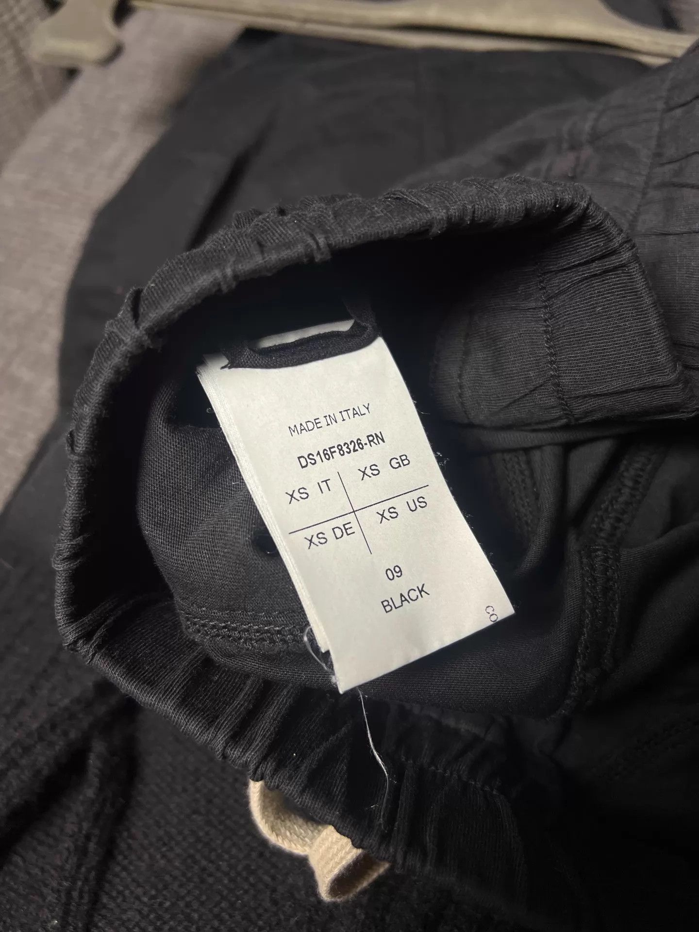 Rick Owens Rick Owens 16fw Cotton Dropped Crotch Cropped Pants XS Size US 27 - 5 Thumbnail