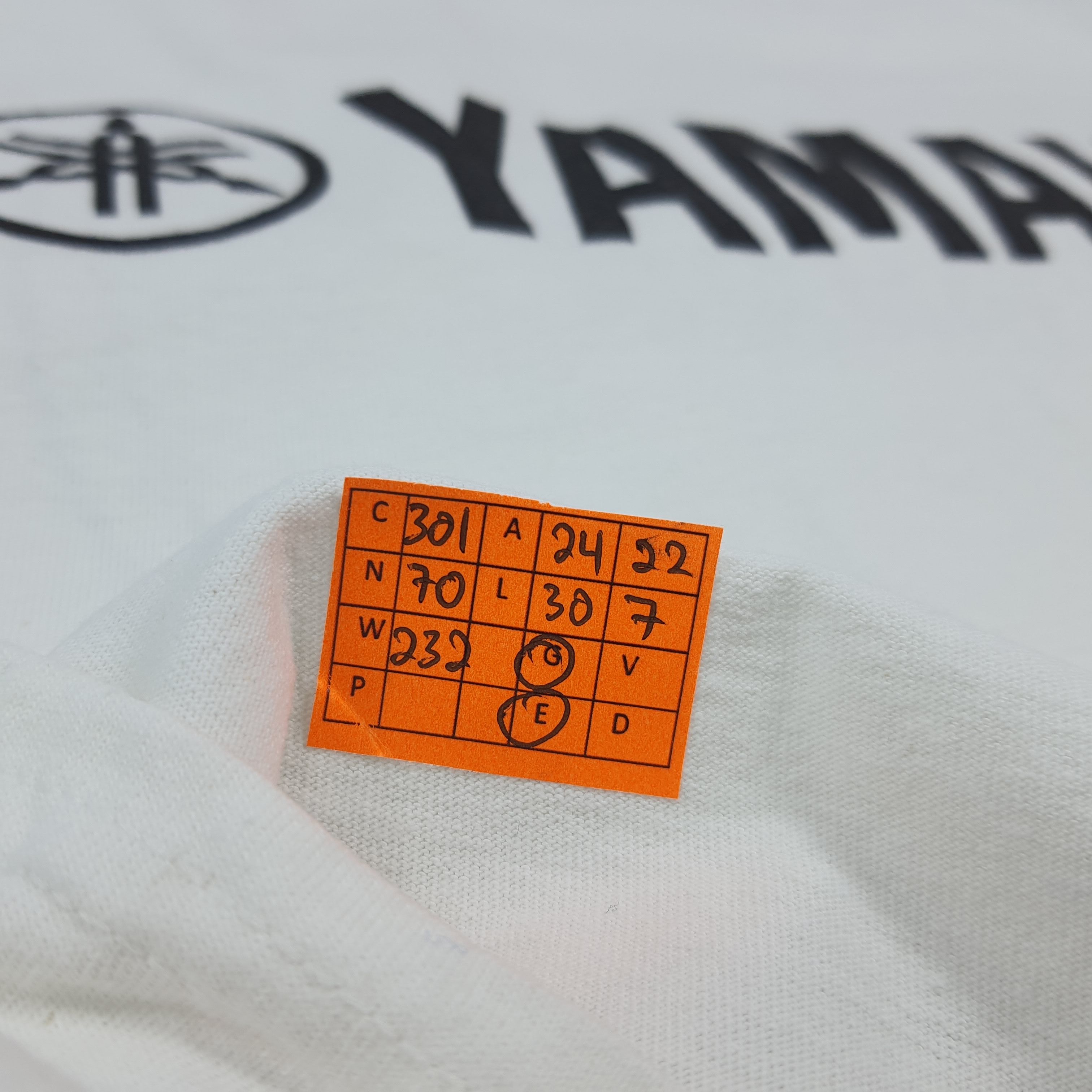 Yamaha Vintage YAMAHA Japan Motorsports Tshirt C301N70 Size US XL / EU 56 / 4 - 8 Thumbnail