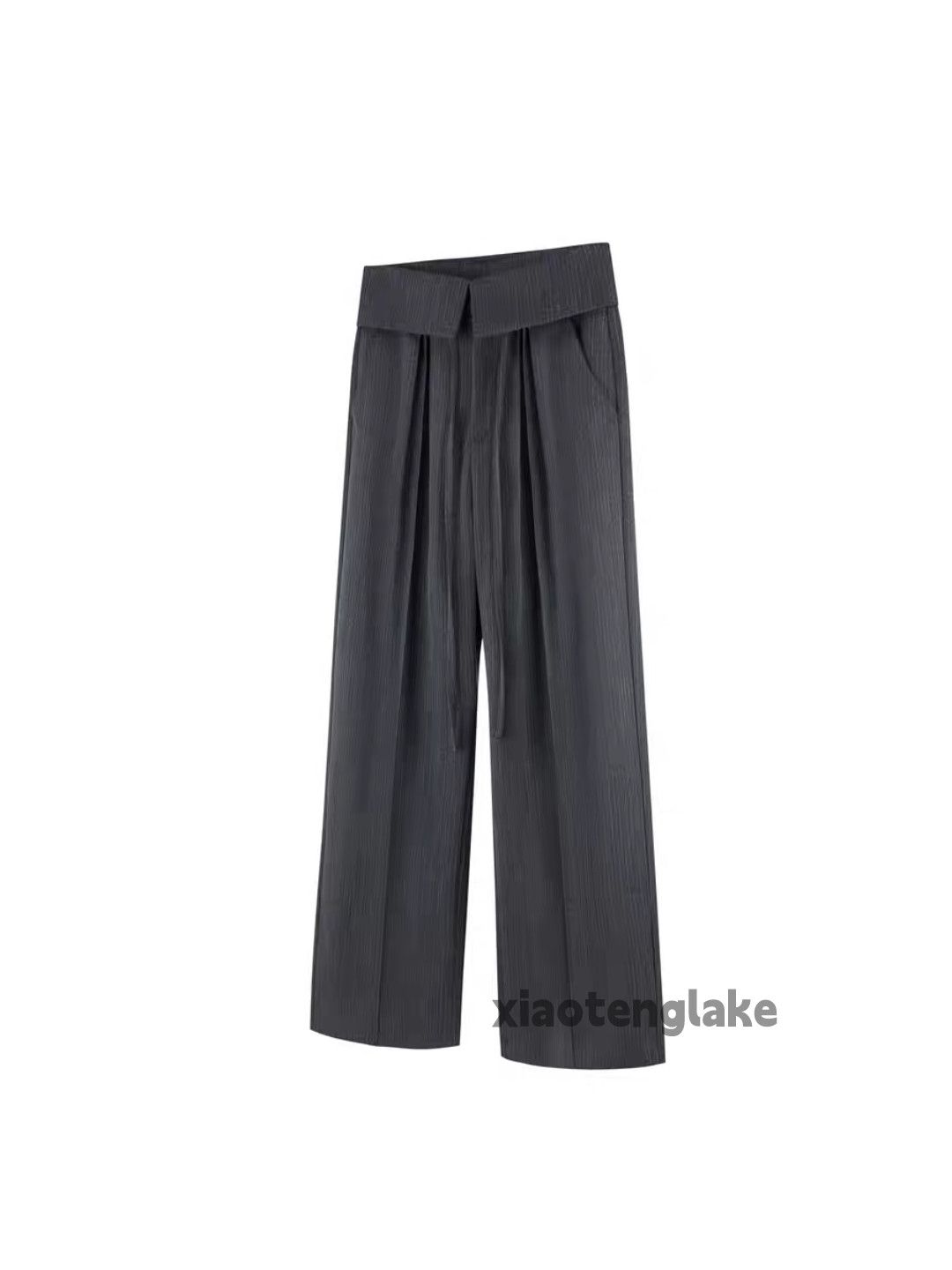 Designer × Japanese Brand × Vintage dance retro loose baggy striped yuppie cleanfit pants Size US 34 / EU 50 - 3 Thumbnail