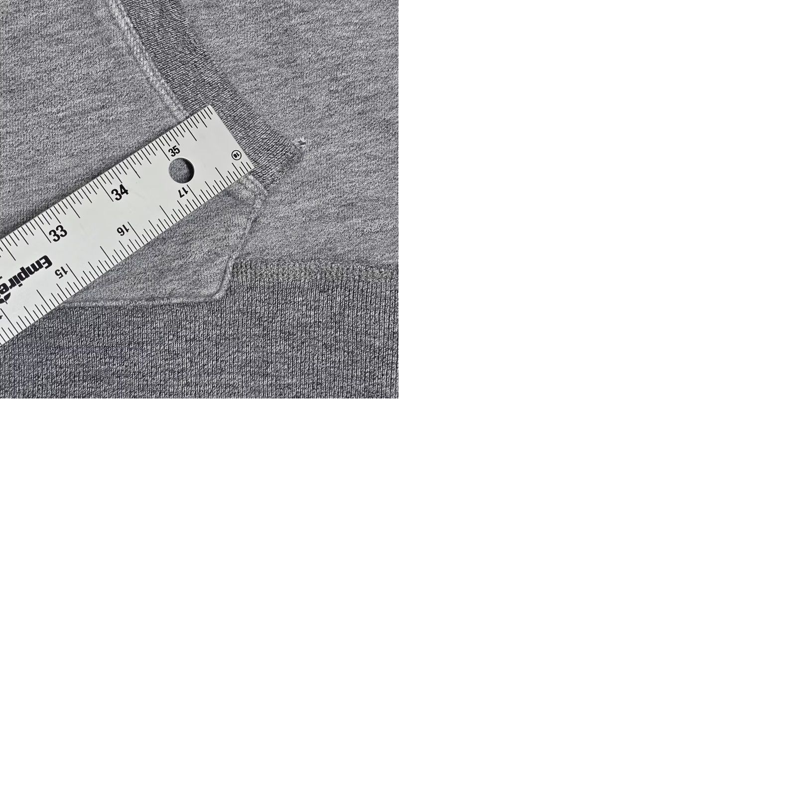 J.Crew J. Crew Sportswear Hoodie Mens LT Tall Pullover Fleece Hooded Sweatshirt Gray Heather Gray Logo Embroidered Pockets Drawstring Vintage Fleece Size US L / EU 52-54 / 3 - 9 Thumbnail