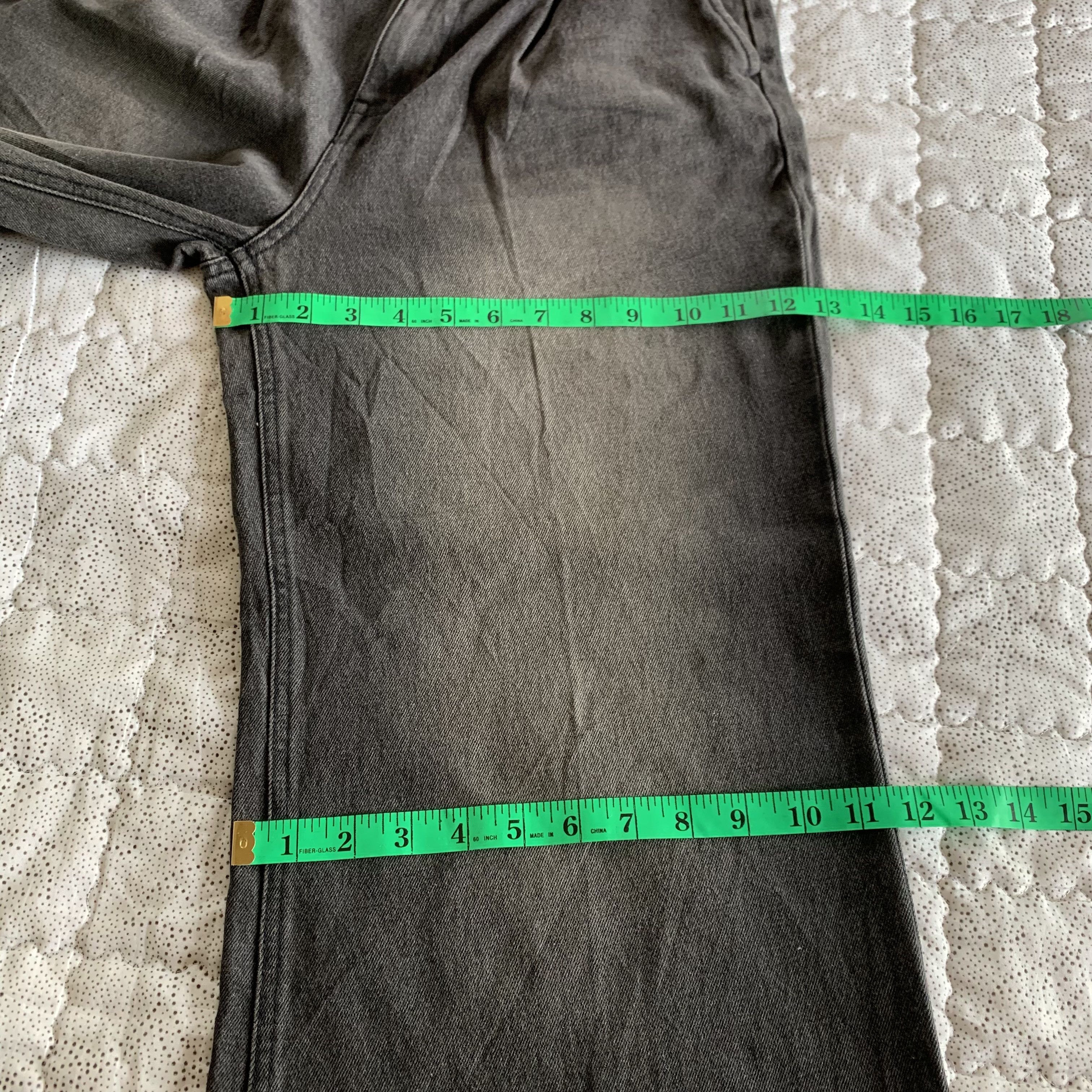 Japanese Brand Rare Mono Mart Baggy Wide Leg Jeans Japanese Brand Size US 27 - 16 Thumbnail