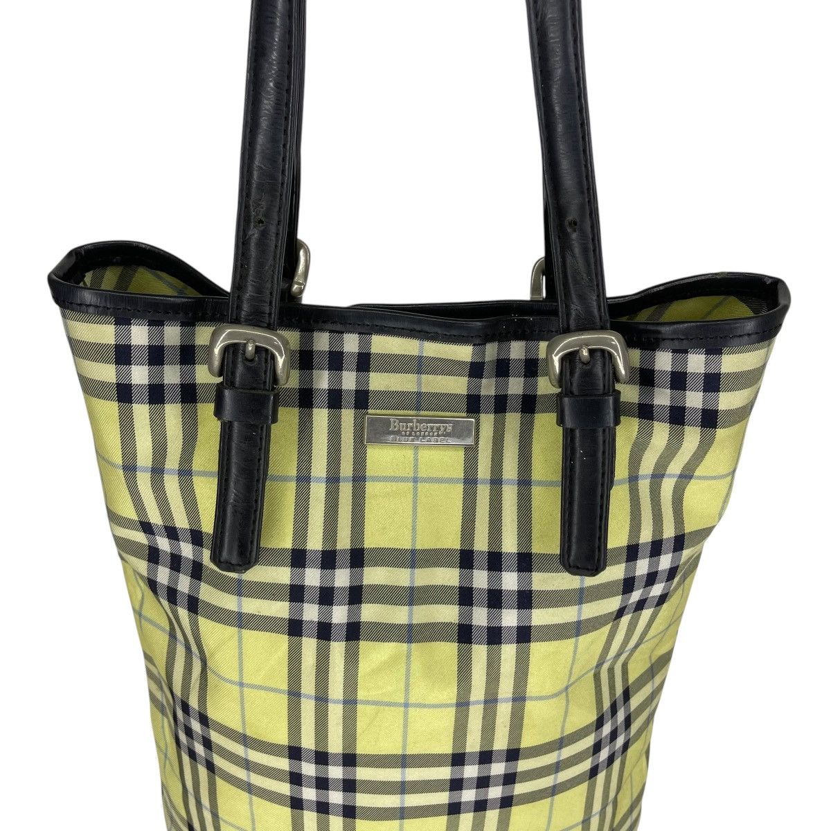 Burberry Burberry Nova Check Blue Label Shoulder Bag Yellow Size ONE SIZE - 2 Thumbnail
