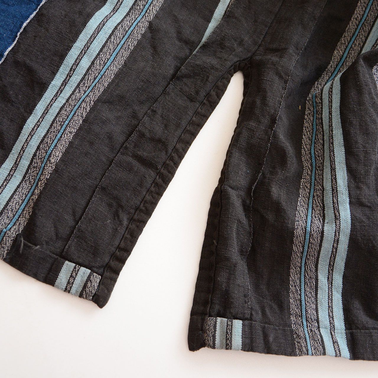 Other Noragi Jacket Vintage Japan Black Stripe Cotton Size US L / EU 52-54 / 3 - 8 Thumbnail