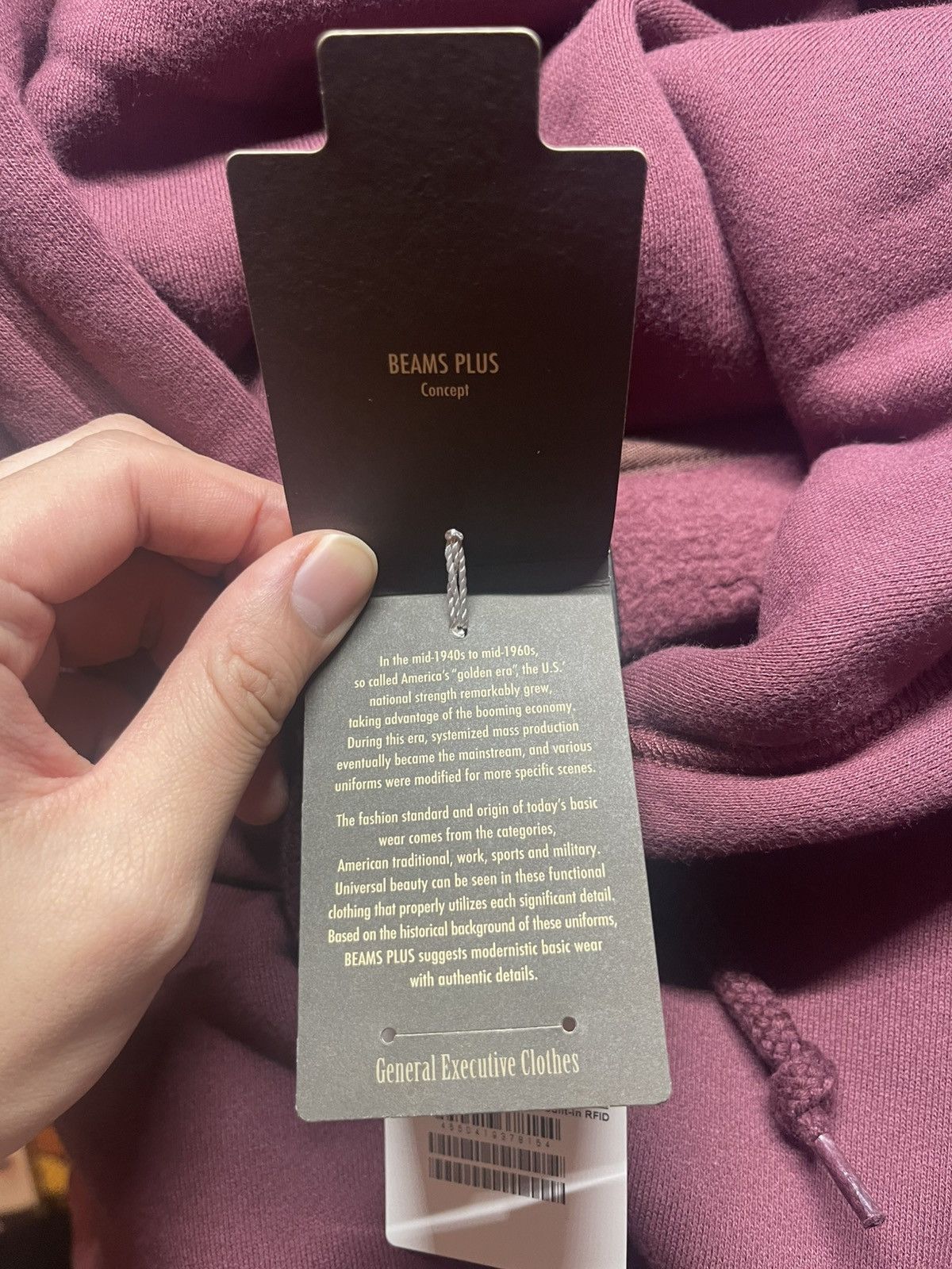 Beams Plus × Palace Palace x Beams Plus Hoodie in Windsor Wine Size US XL / EU 56 / 4 - 11 Thumbnail