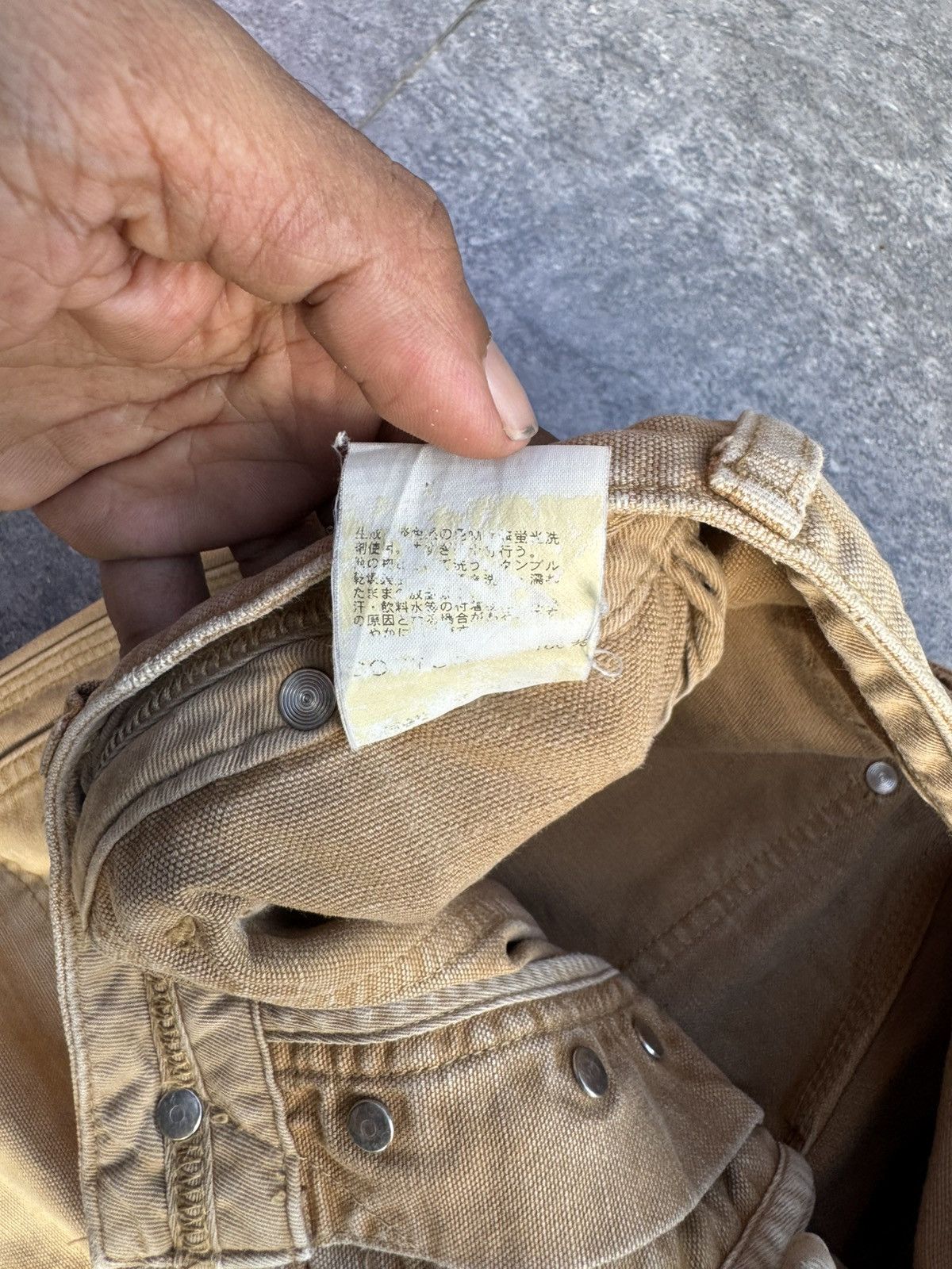 Japanese Brand Vintage 90's Raw-Tex United Arrows Japan Denim Workwear Size US 31 - 7 Thumbnail