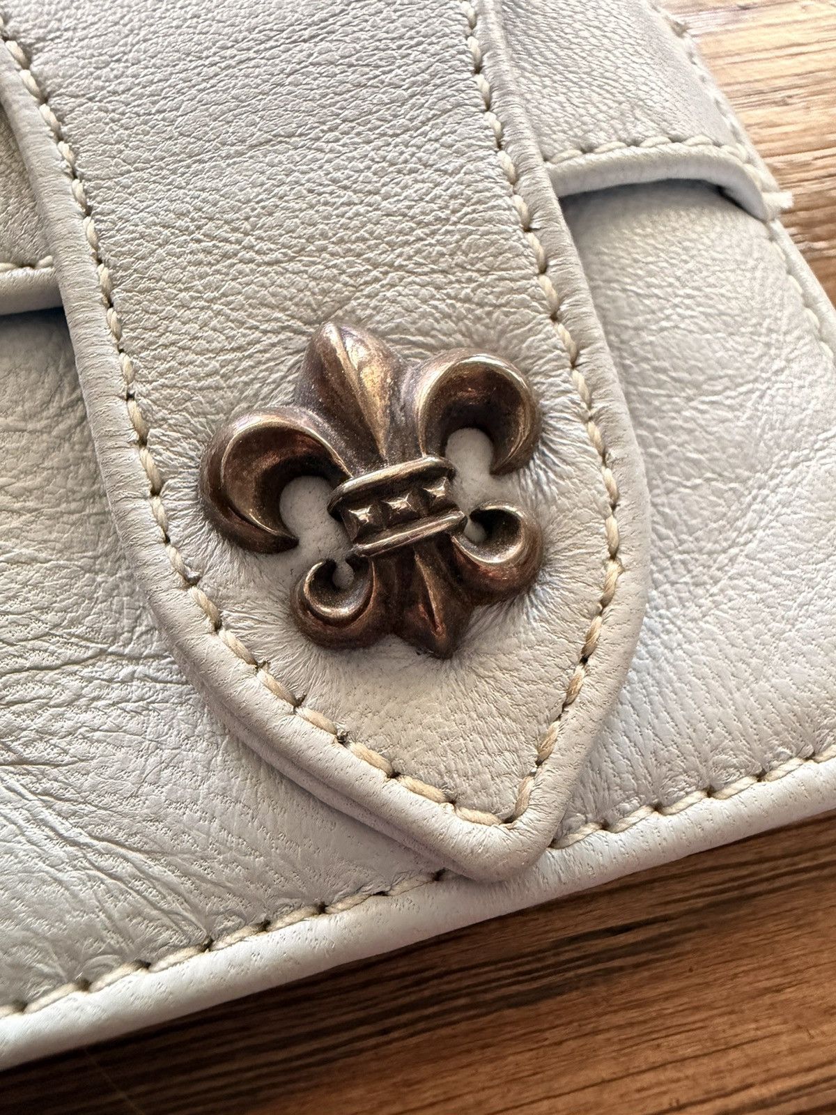Chrome Hearts Chrome Hearts Vintage Baby Blue Leather Condom Holder Wallet Size ONE SIZE - 3 Thumbnail