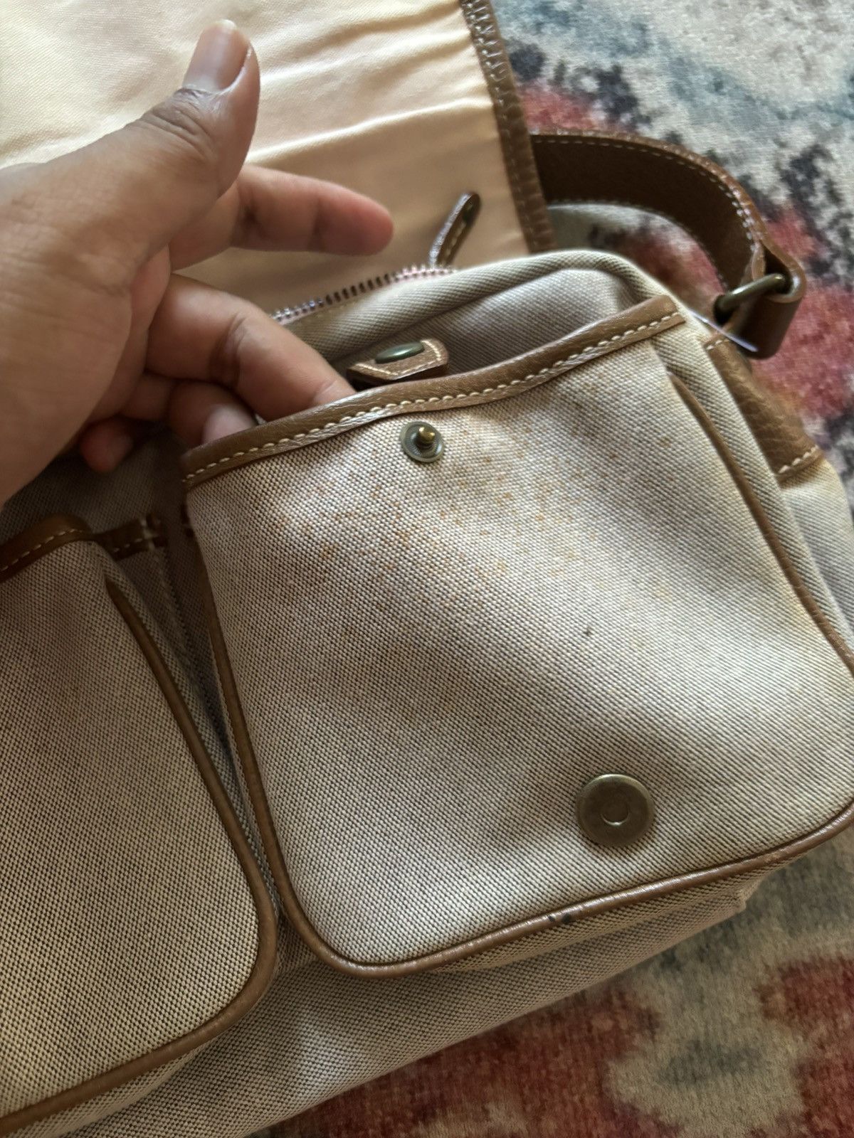 Burberry Burberry blue label trim leather bag Size ONE SIZE - 3 Thumbnail