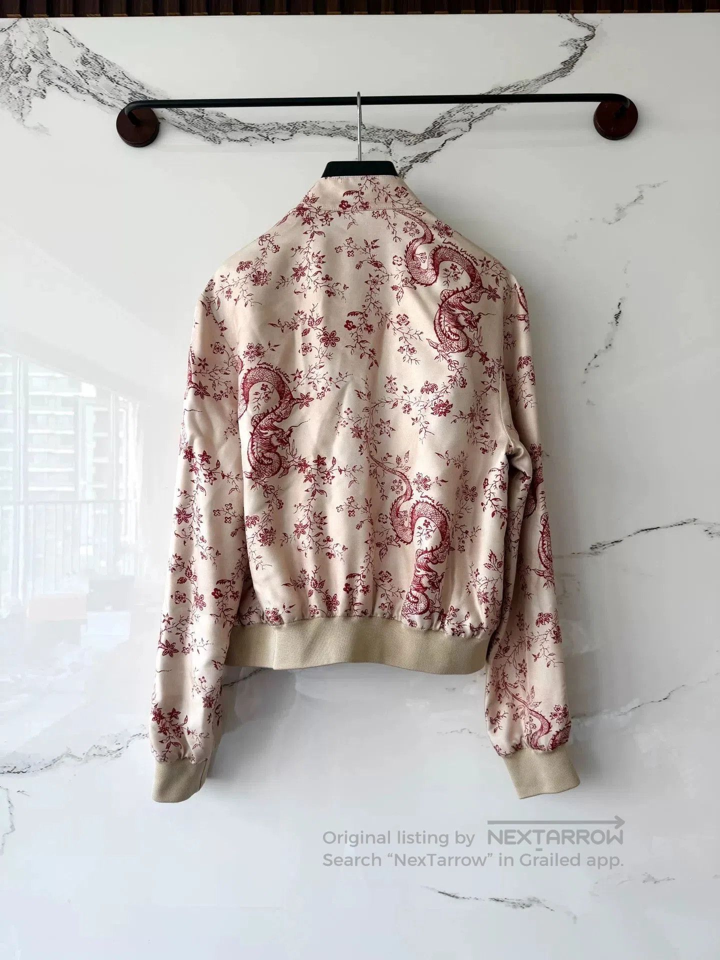 Louis Vuitton limited edition floral print bomber jacket. Size S / US 4 / IT 40 - 2 Thumbnail