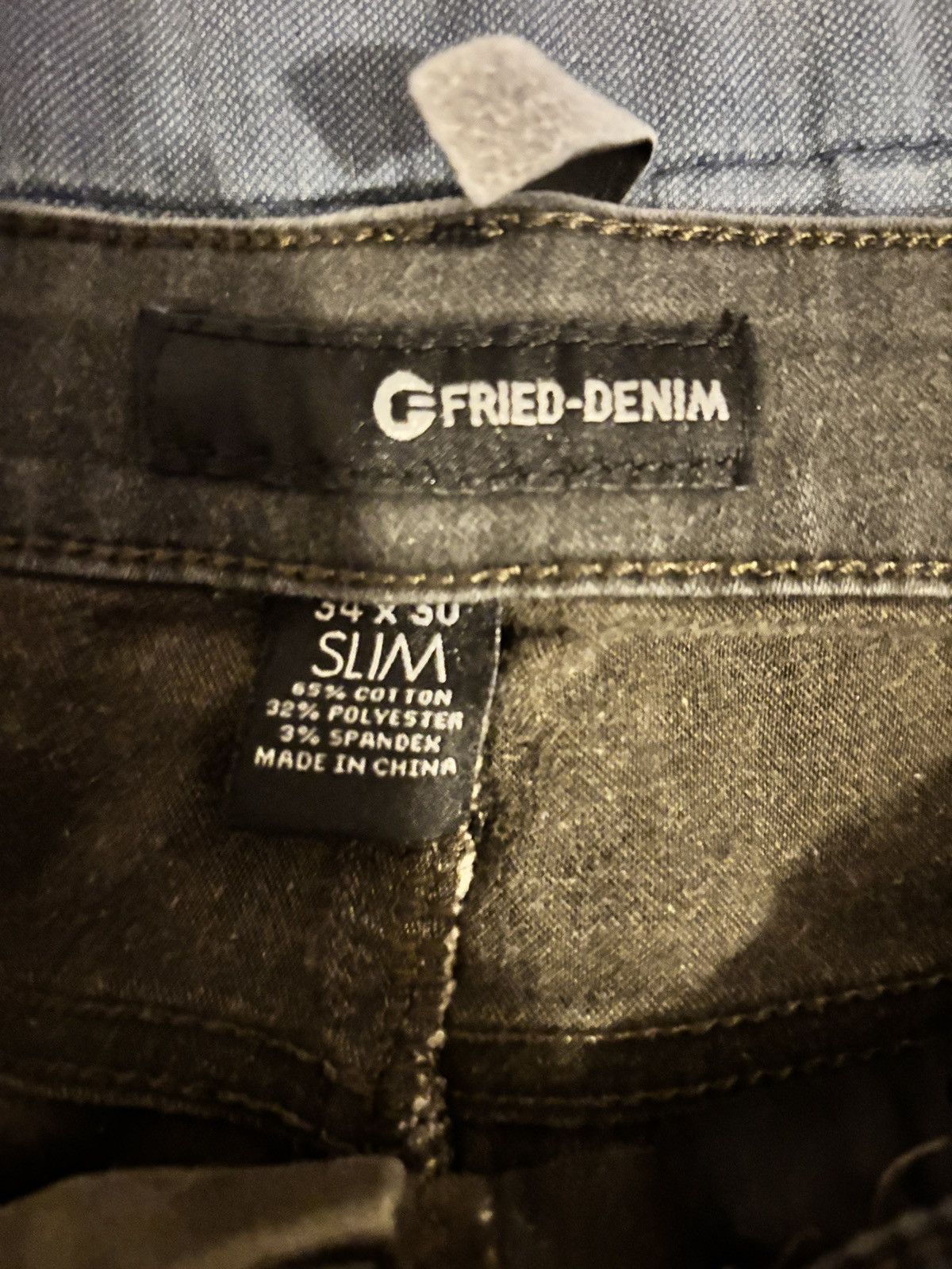 Other Fried denim jeans Size US 34 / EU 50 - 2 Thumbnail