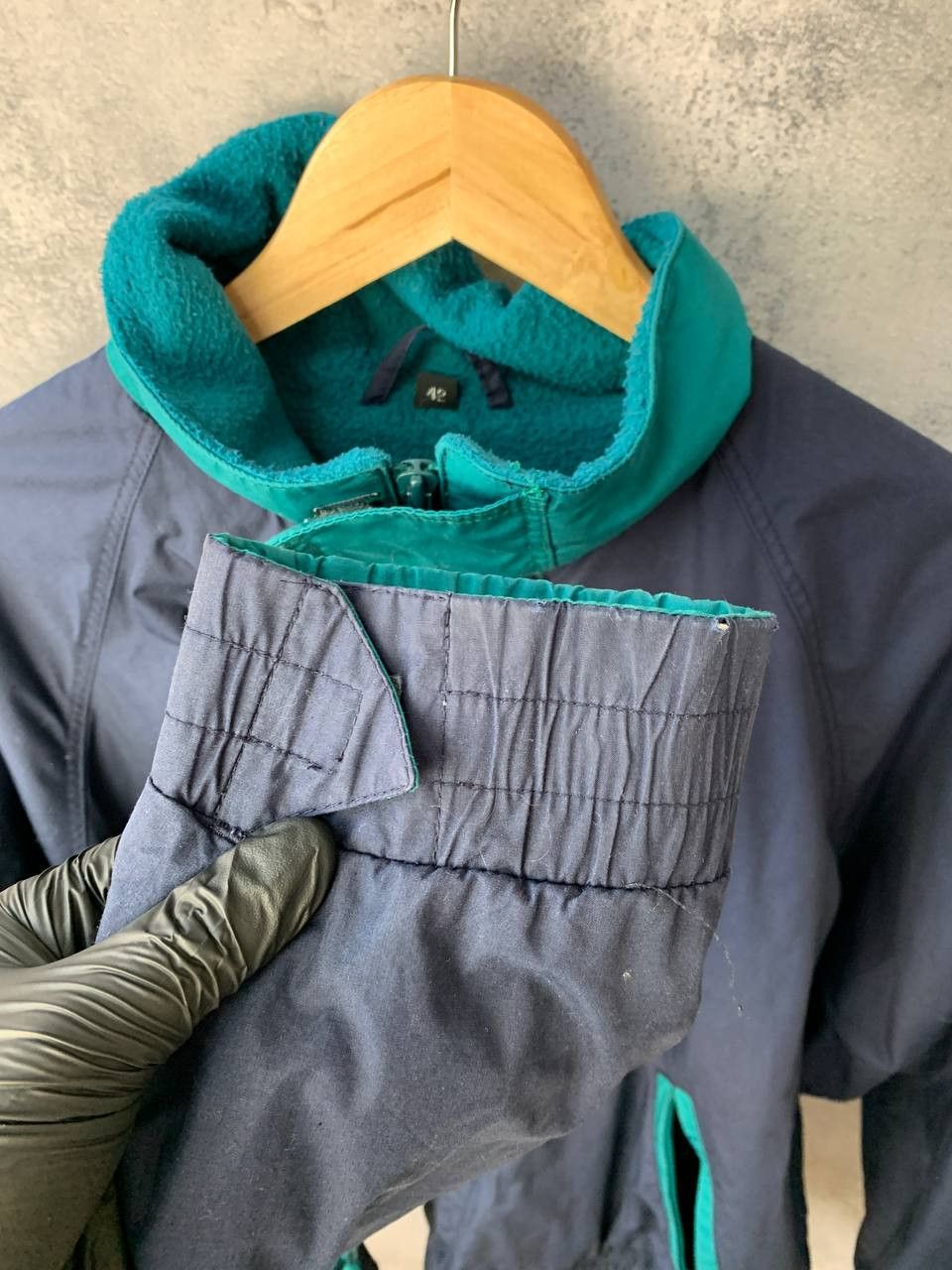 Baracuta BARACUTA Coat Jacket Navy Fleece Lined Active 2000 Vintage Size US L / EU 52-54 / 3 - 11 Thumbnail