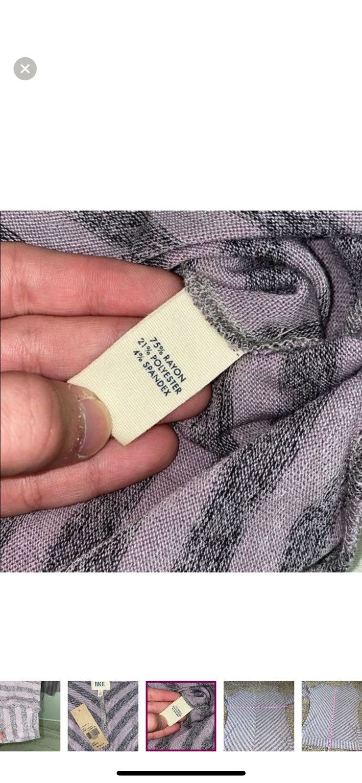 BKE BKE Large striped soft top Size L / US 10 / IT 46 - 3 Thumbnail