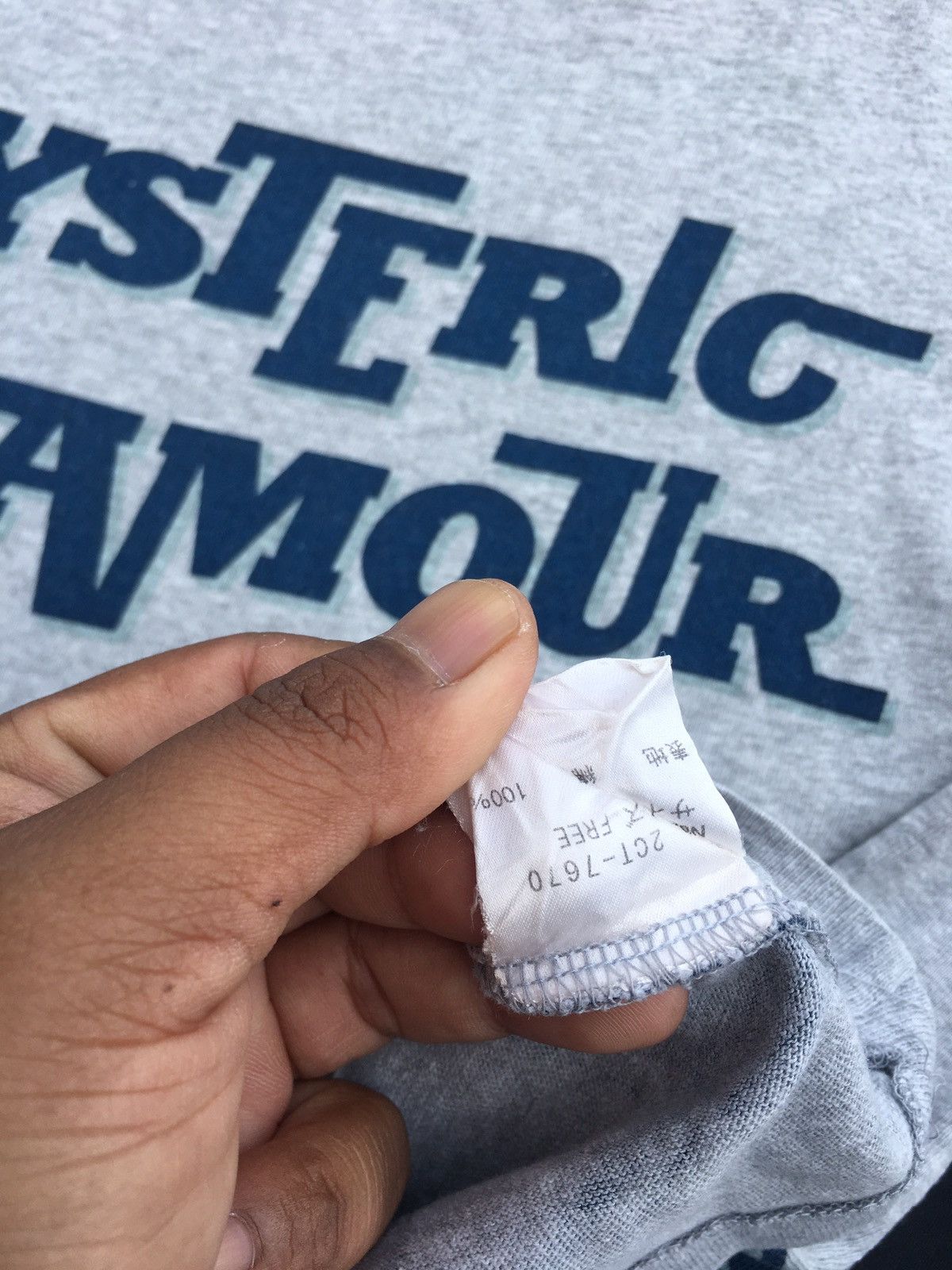 Hysteric Glamour Rare Vintage Hysteric Glamour Spellout Tshirt Size S / US 4 / IT 40 - 11 Thumbnail
