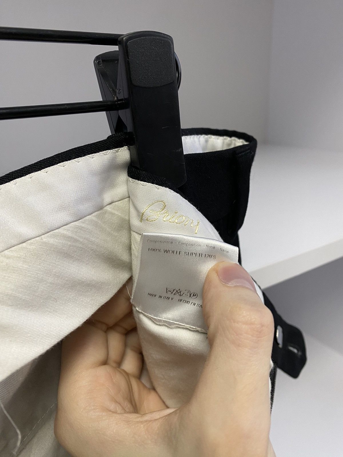 Brioni × Designer × Vintage Vintage Brioni Luxury Old Money Style Pants Size US 34 / EU 50 - 10 Thumbnail