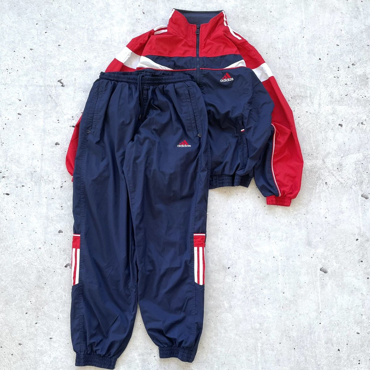 2024年冬【法人向けお歳暮】 × Adidas Descente track zip full Adidas Vintage Vintage × トップス