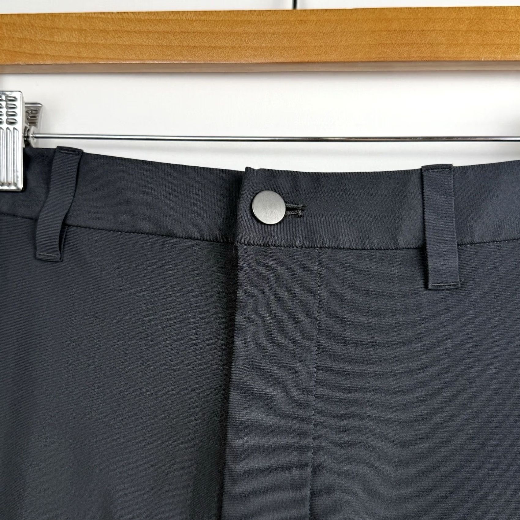 Lululemon VINTAGE Lululemon ABC Pants 5-Pocket Classic Warpstreme Stretch Charcoal Gray Mens 34 Regular Straight 28 Inseam Men’s Pants Size US 34 / EU 50 - 4 Thumbnail