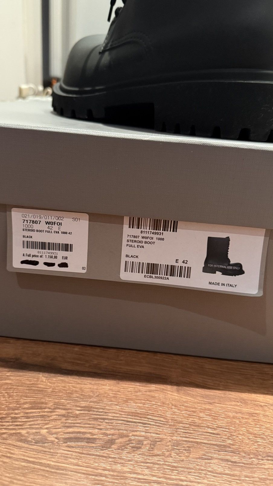 Balenciaga steroid boots Size US 9 / EU 42 - 3 Thumbnail