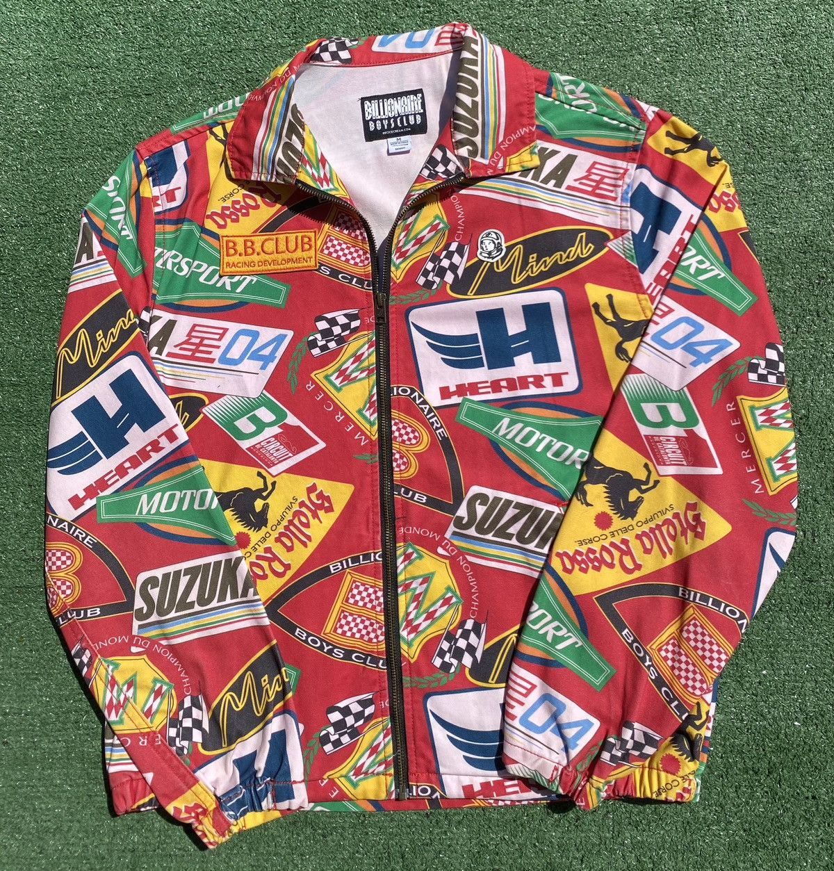 Billionaire Boys Club Billionaire Boys Club BB Motorsport Logos Jacket Mens Med Size US M / EU 48-50 / 2 - 1 Thumbnail