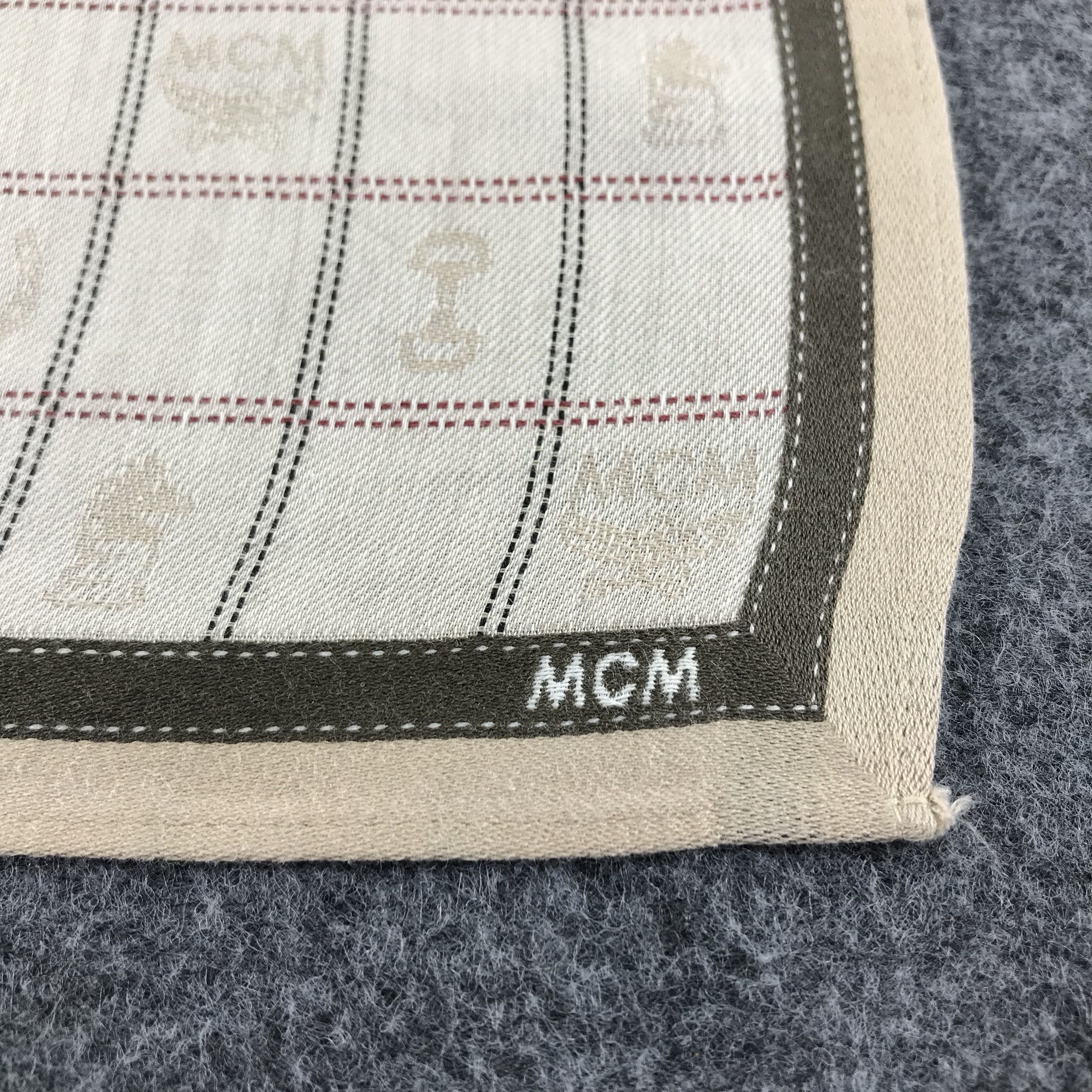 MCM MCM Handkerchief Neckerchief Bandana H360 Size ONE SIZE - 4 Thumbnail