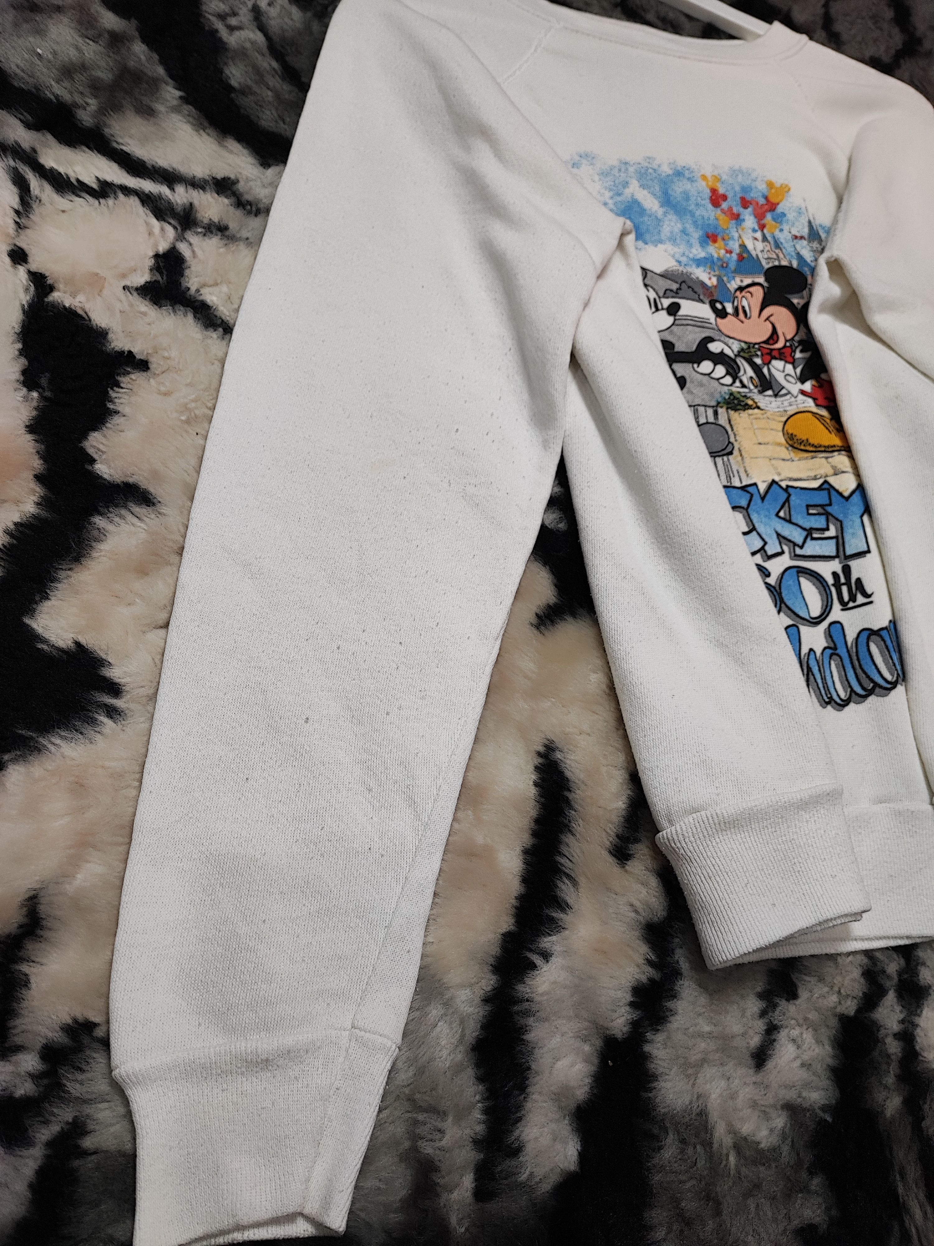 Disney Vintage 80s Disney Mickey sweatshirt Pullover Size US M / EU 48-50 / 2 - 7 Thumbnail