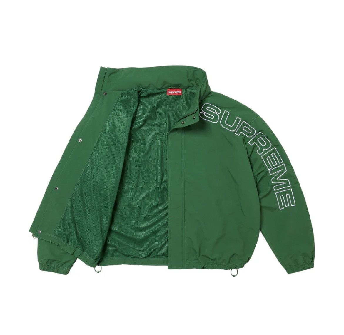 Supreme × Vintage Supreme Spellout Embroidered Track Jacket Size US L / EU 52-54 / 3 - 3 Thumbnail