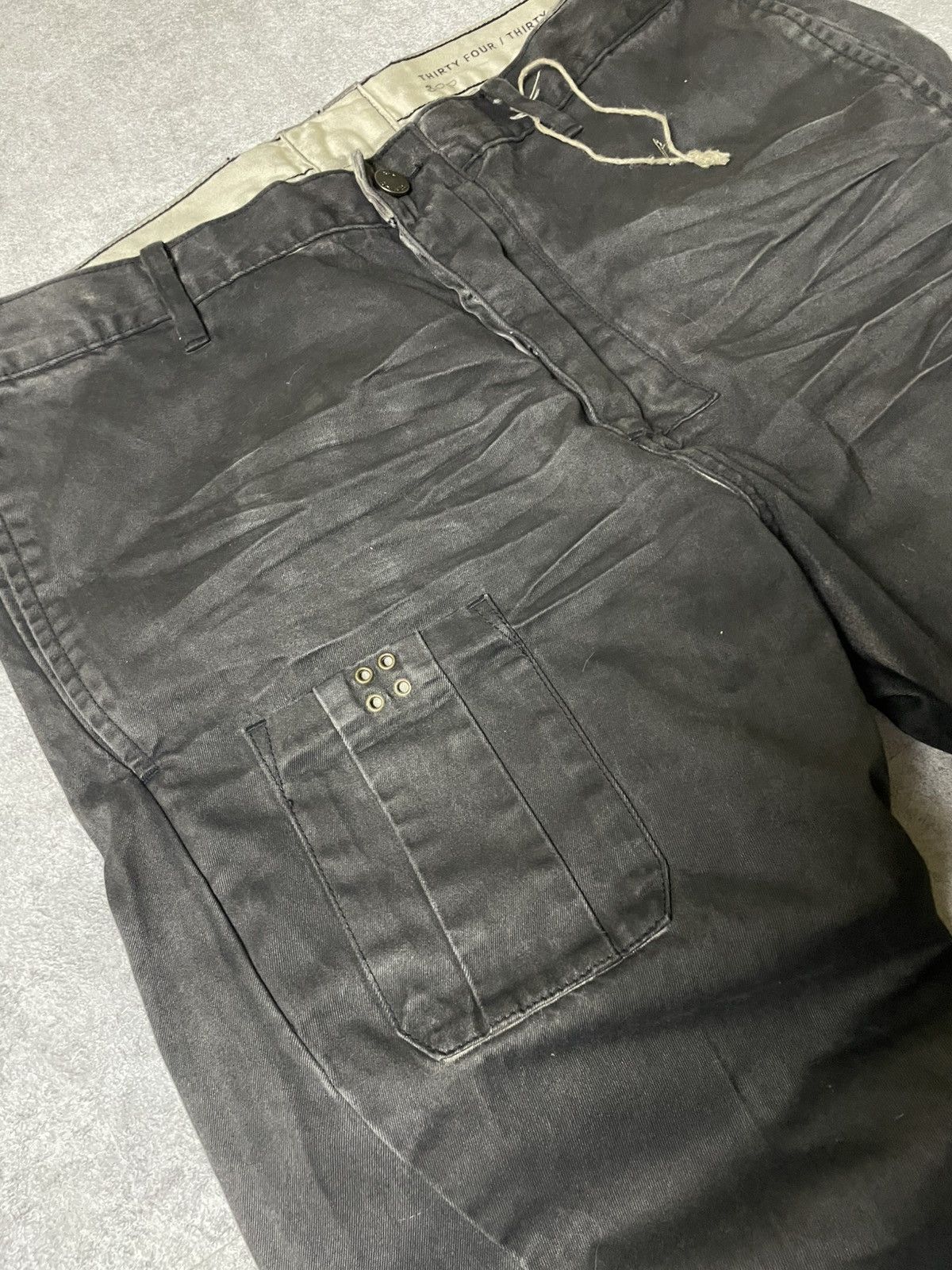 Allsaints Skull Allsaints Rick Owens Style Drop Crotch Jeans Size US 32 / EU 48 - 5 Thumbnail