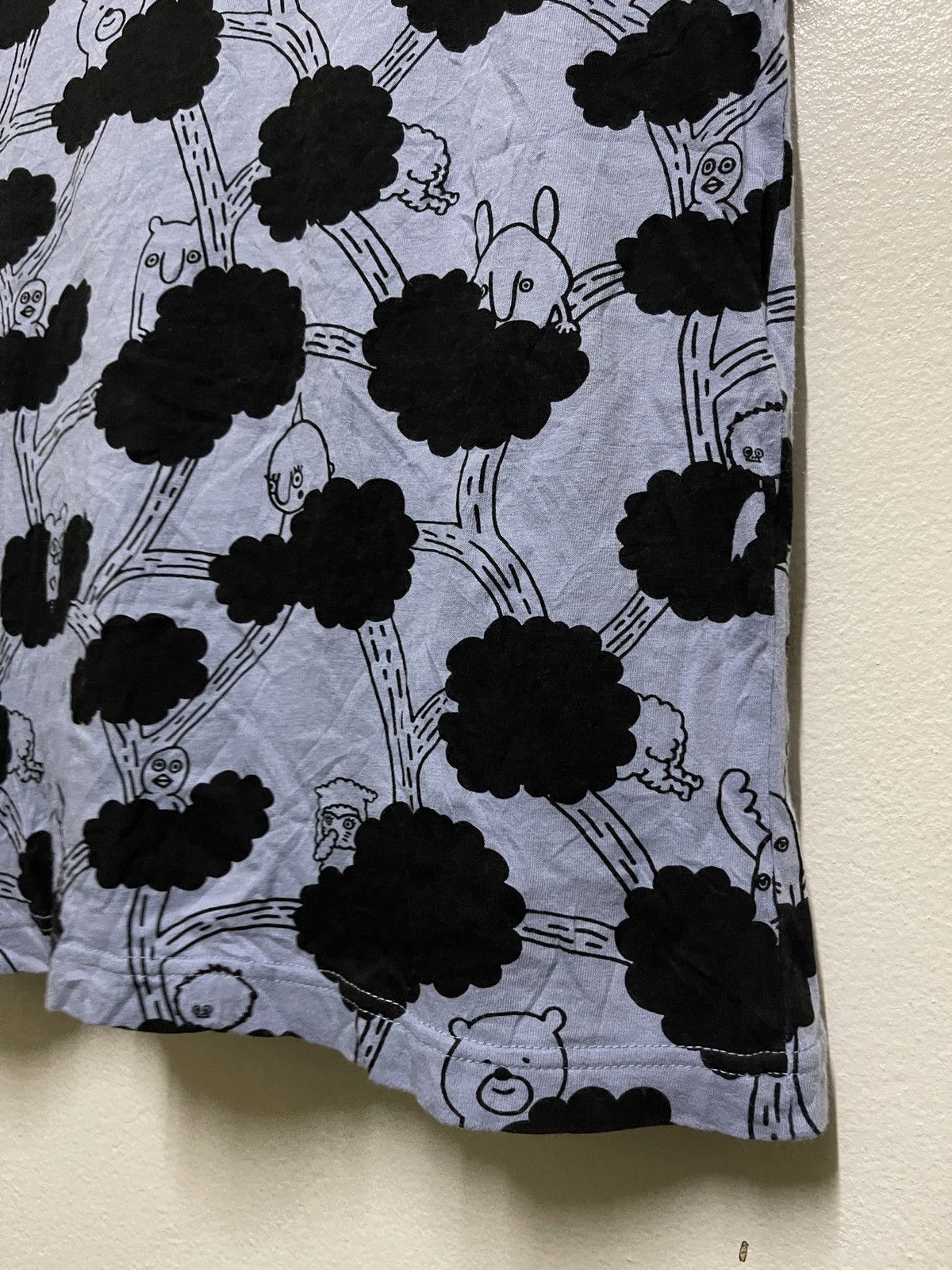 Issey Miyake × Japanese Brand × Ne-Net Ne-net Full Print T Shirt Size M / US 6-8 / IT 42-44 - 6 Thumbnail