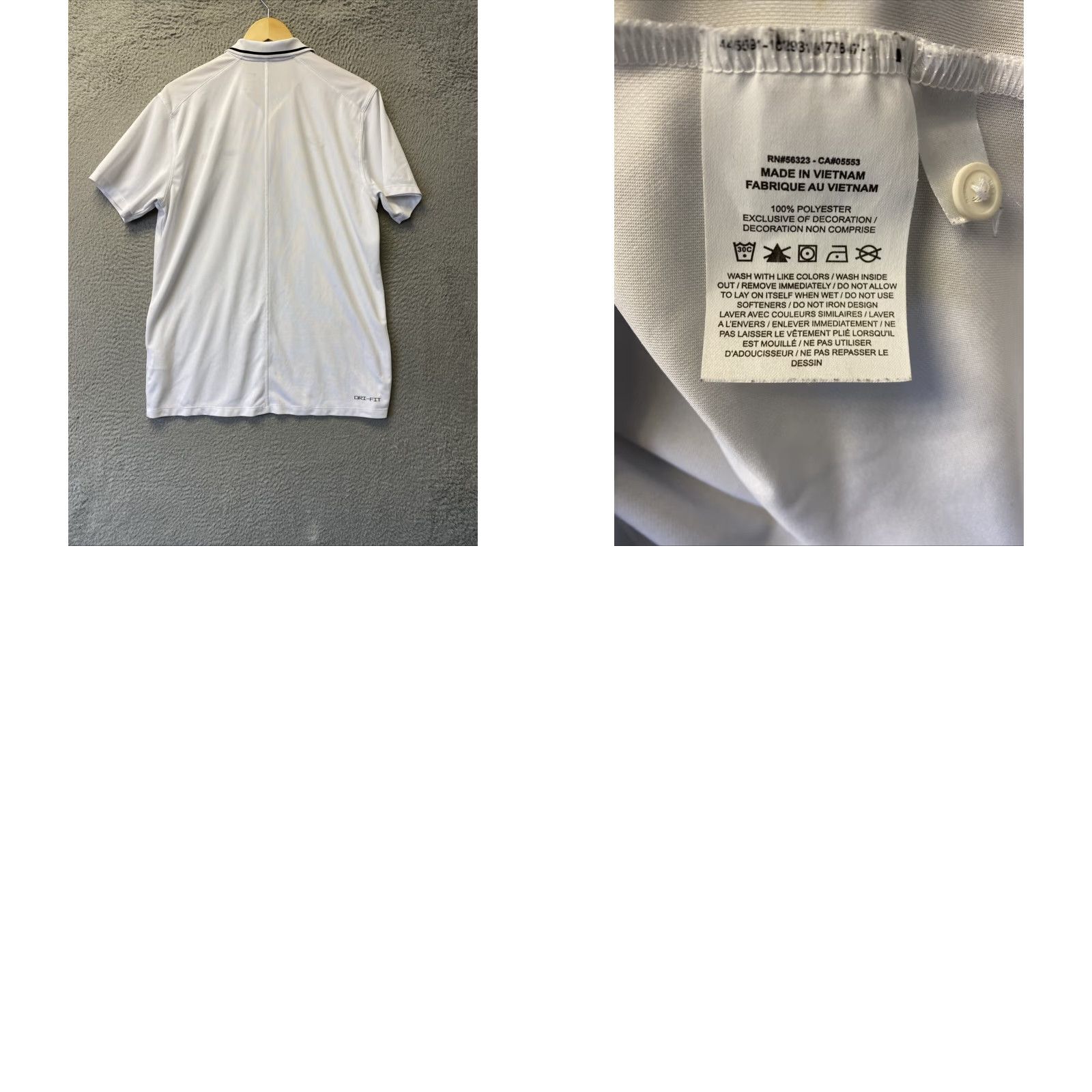 Nike VINTAGE Nike Men's Short Sleeve Polo Shirt Athletic Gym Workout Casual 90s Logo Cotton M Size US M / EU 48-50 / 2 - 8 Thumbnail
