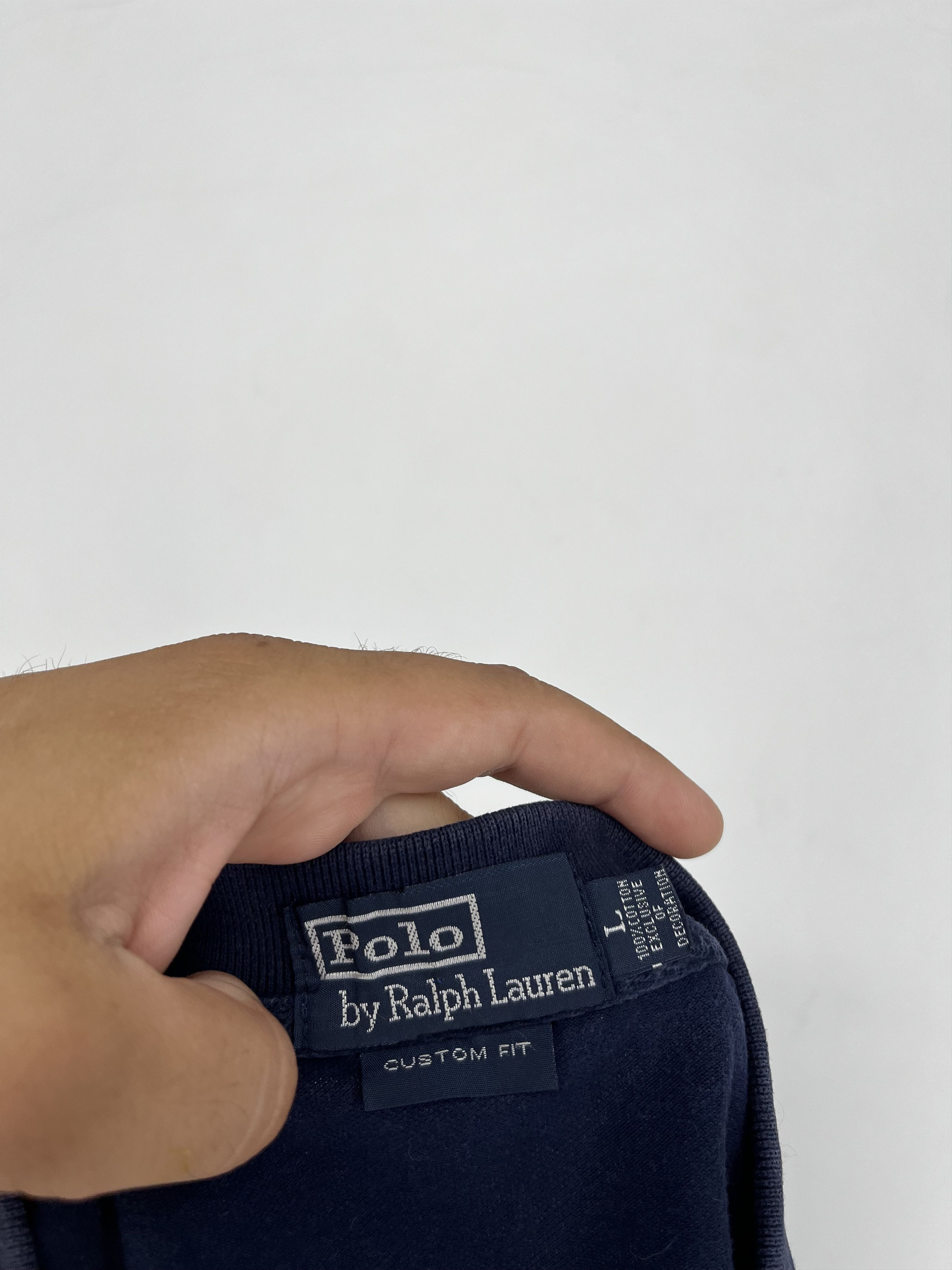 Polo Ralph Lauren Vintage Polo By Ralph Lauren Chief Keef Custom Fit Polo Size US L / EU 52-54 / 3 - 14 Thumbnail
