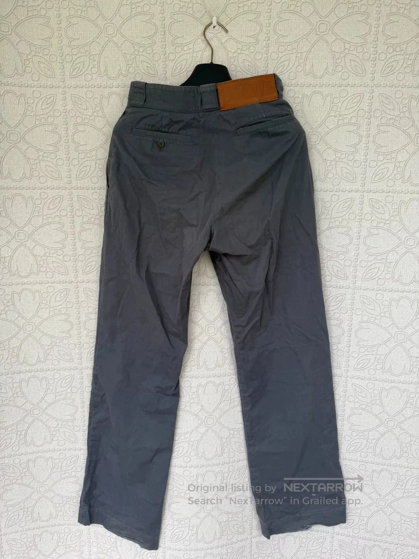 Loewe Loewe Logo Utility Pants in Gray. Size US 38 / EU 54 - 2 Thumbnail