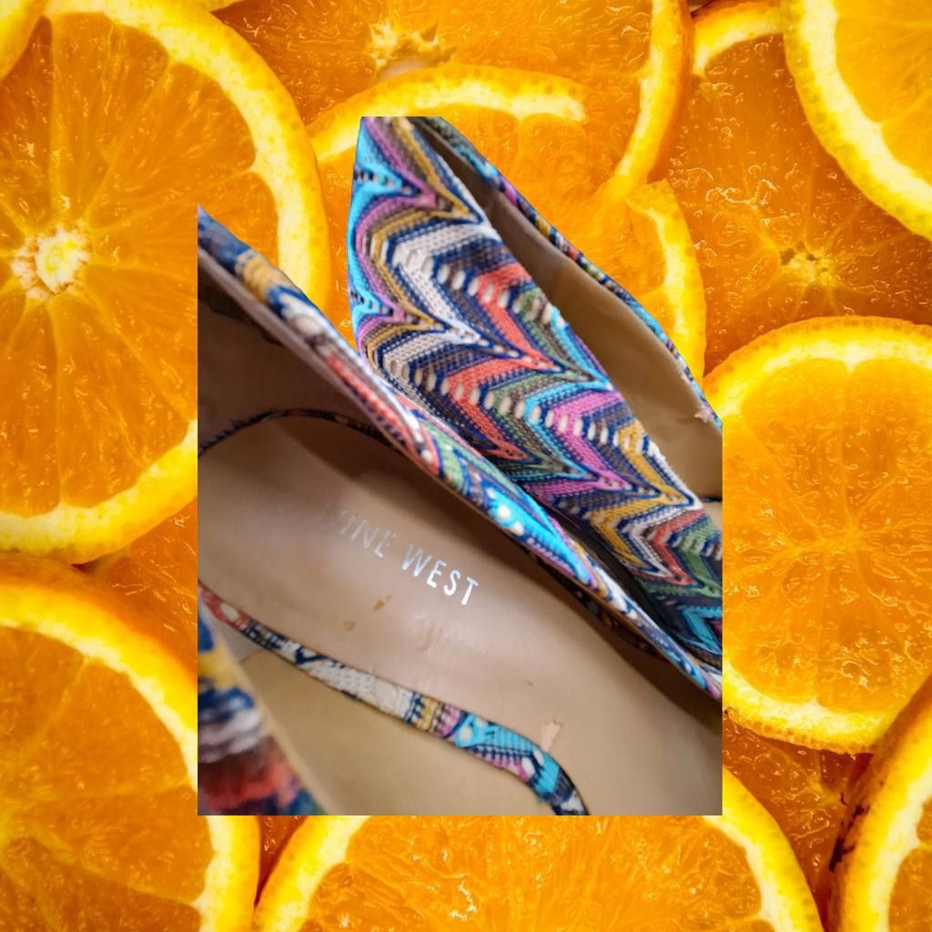 Nine West Nine West Colorful Wedge High Heels Size 8 Size ONE SIZE - 6 Thumbnail
