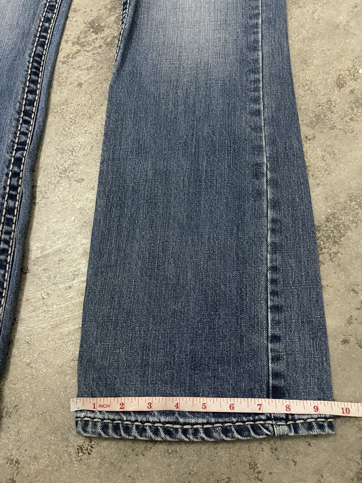 Wrangler Vintage Rock 47 Flared Denim Size US 32 / EU 48 - 16 Thumbnail