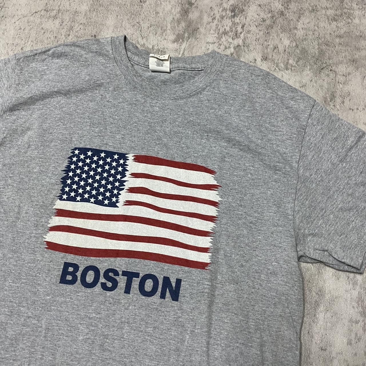 Other Grey Gildan Boston USA shirt Size US M / EU 48-50 / 2 - 2 Thumbnail