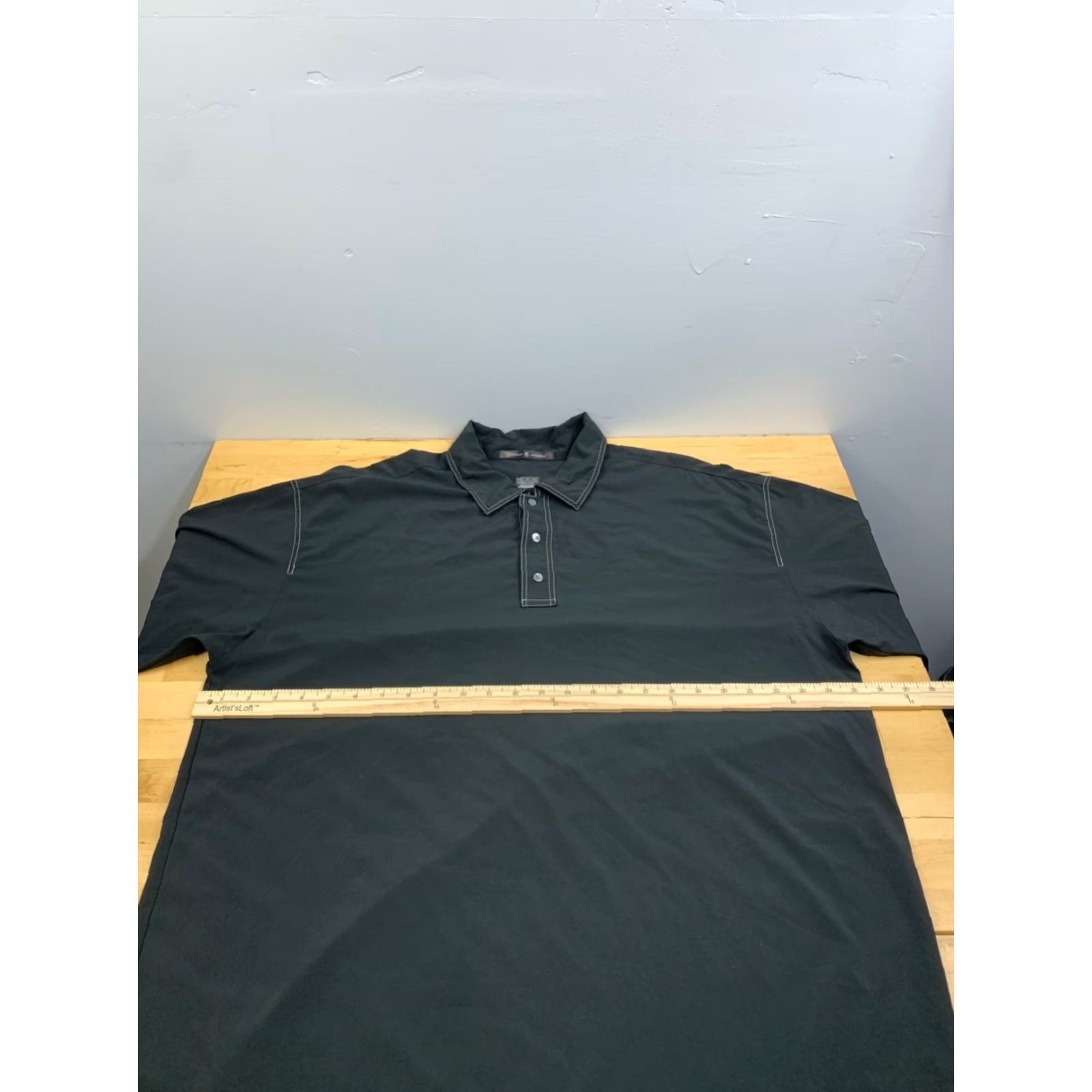 Vintage VINTAGE Tiger Woods Golf Polo Mens XL Black Casual Stretch Performance 11891 Size US XL / EU 56 / 4 - 5 Thumbnail
