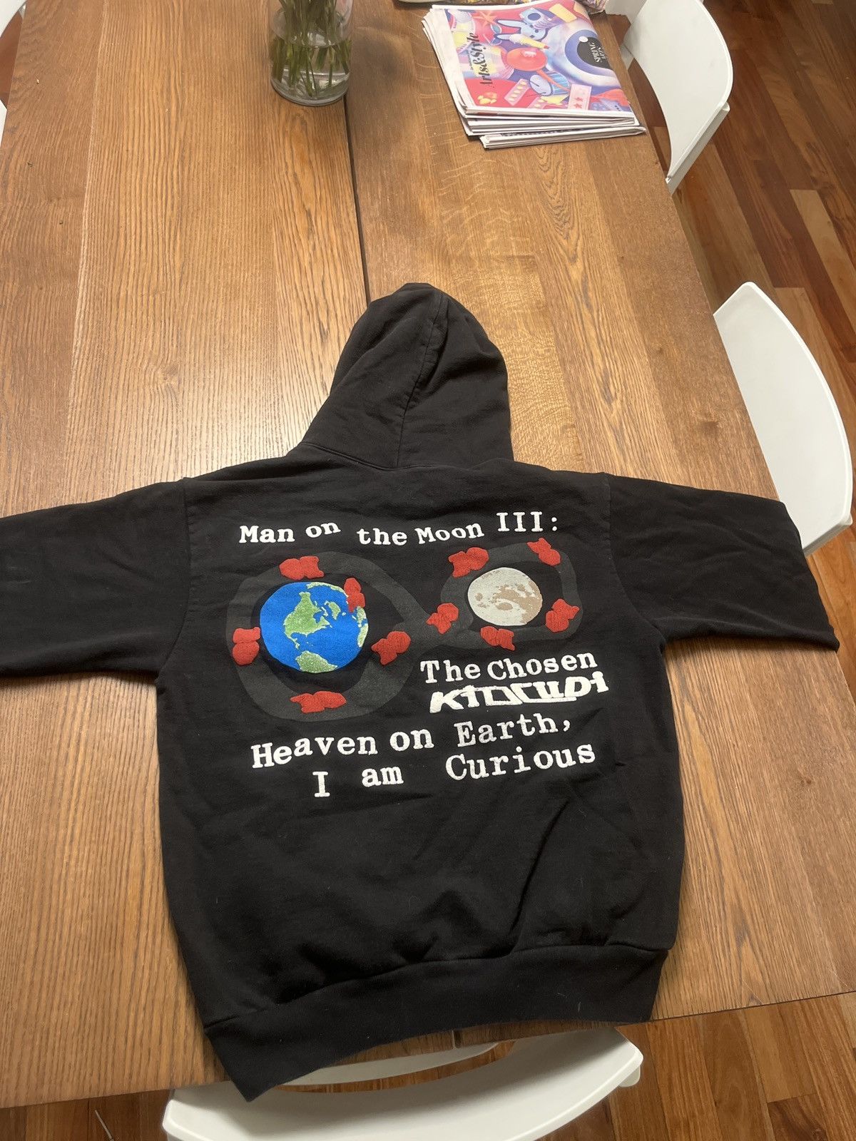 image of Kid Cudi Motm3 Hoodie in Black (Size Large)