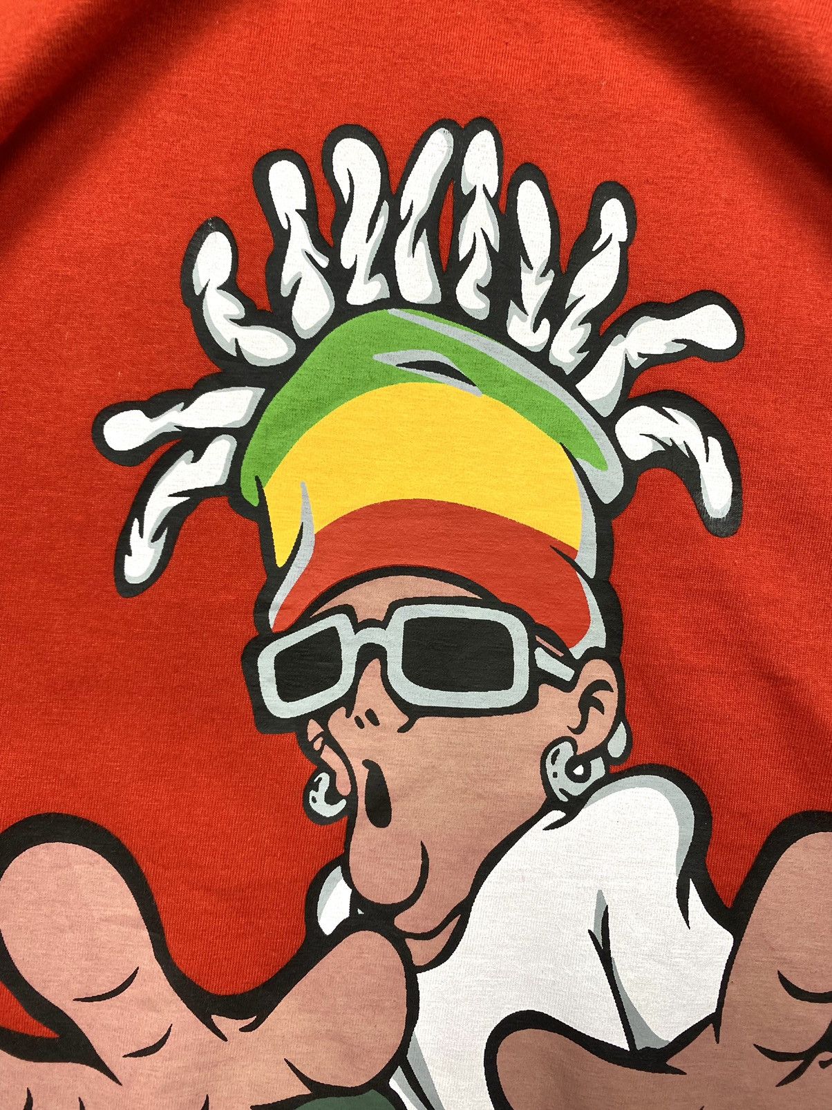 Rap Tees × Vintage Y2K Vintage Hip Hop Rap Style T Shirt Hippy Vision Shortys Size US XL / EU 56 / 4 - 5 Thumbnail